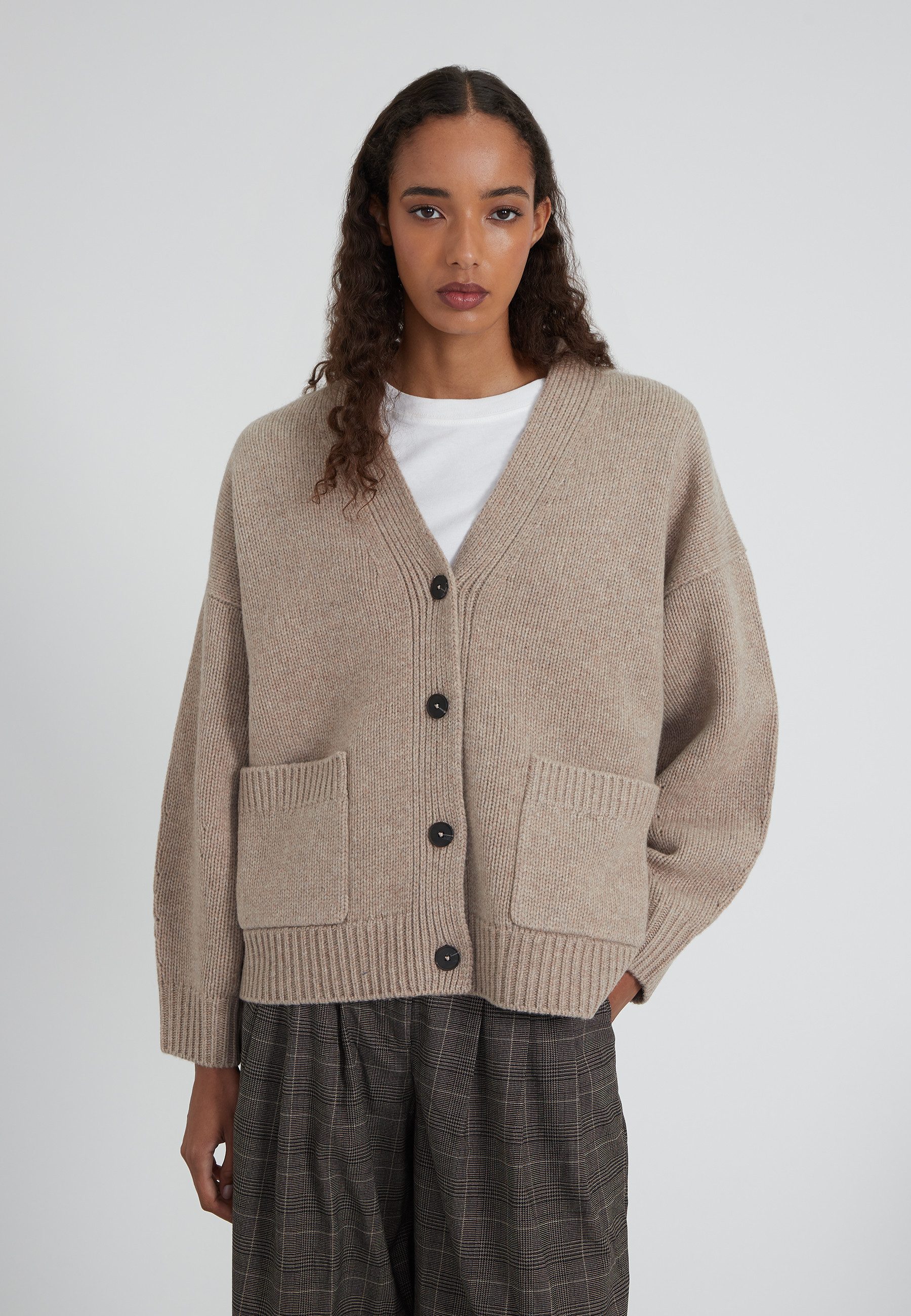 Cardigan Merino-Kaschmir Gemisch OVERSIZED CARDIGAN