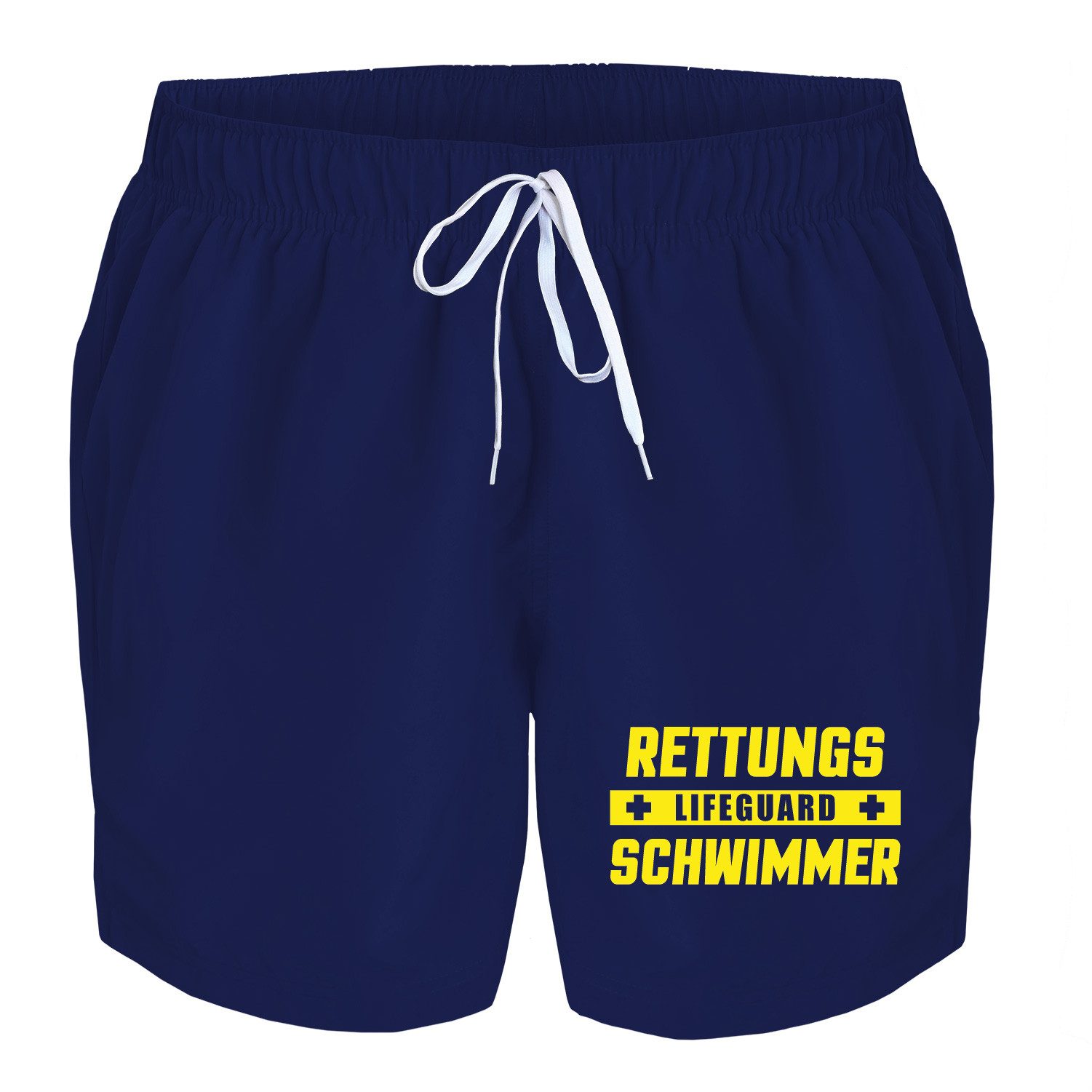 Badehose Schwimmshorts Lifeguard Rettungsschwimmer