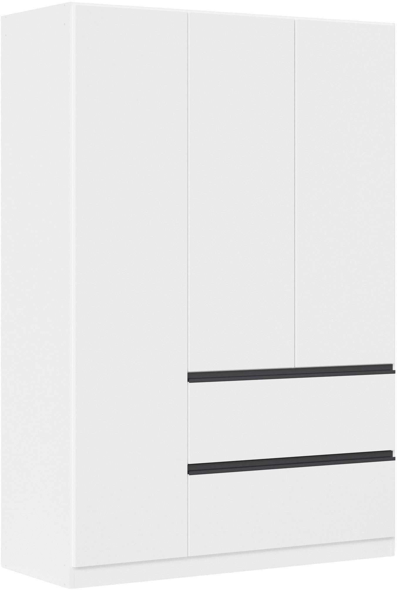rauch Drehtürenschrank Kleiderschrank Schrank Garderobe COSTA in den Breiten 91/136/181 cm (in 3 Ausstattungen BASIC/CLASSIC/PREMIUM) viel Platz, grifflose Front und Push-to-Open Funktion MADE IN GERMANY