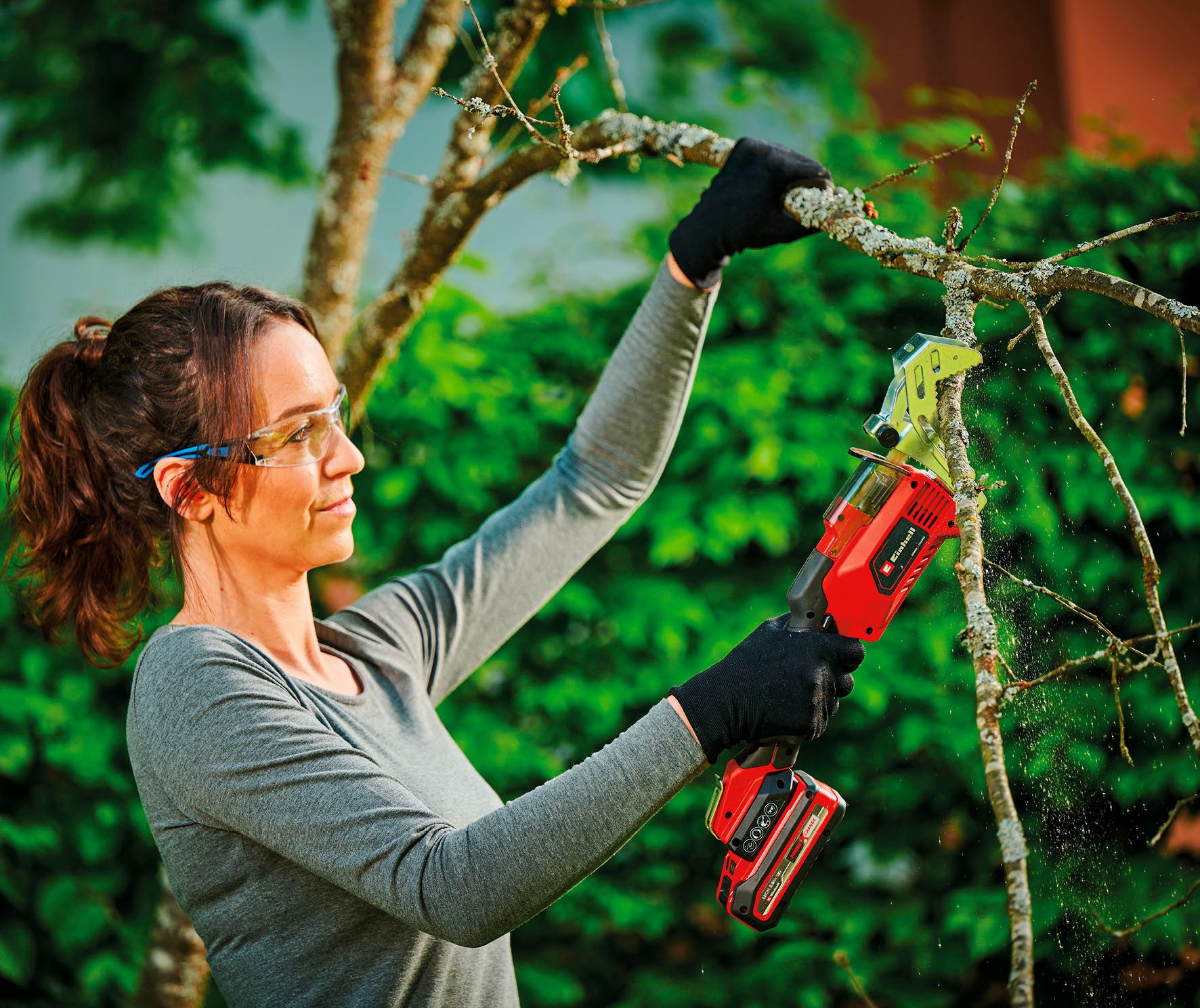 Einhell Baum- und Strauchschneider GE-GS 18/150 Li-Solo, 10 cm Schnittlänge günstig online kaufen