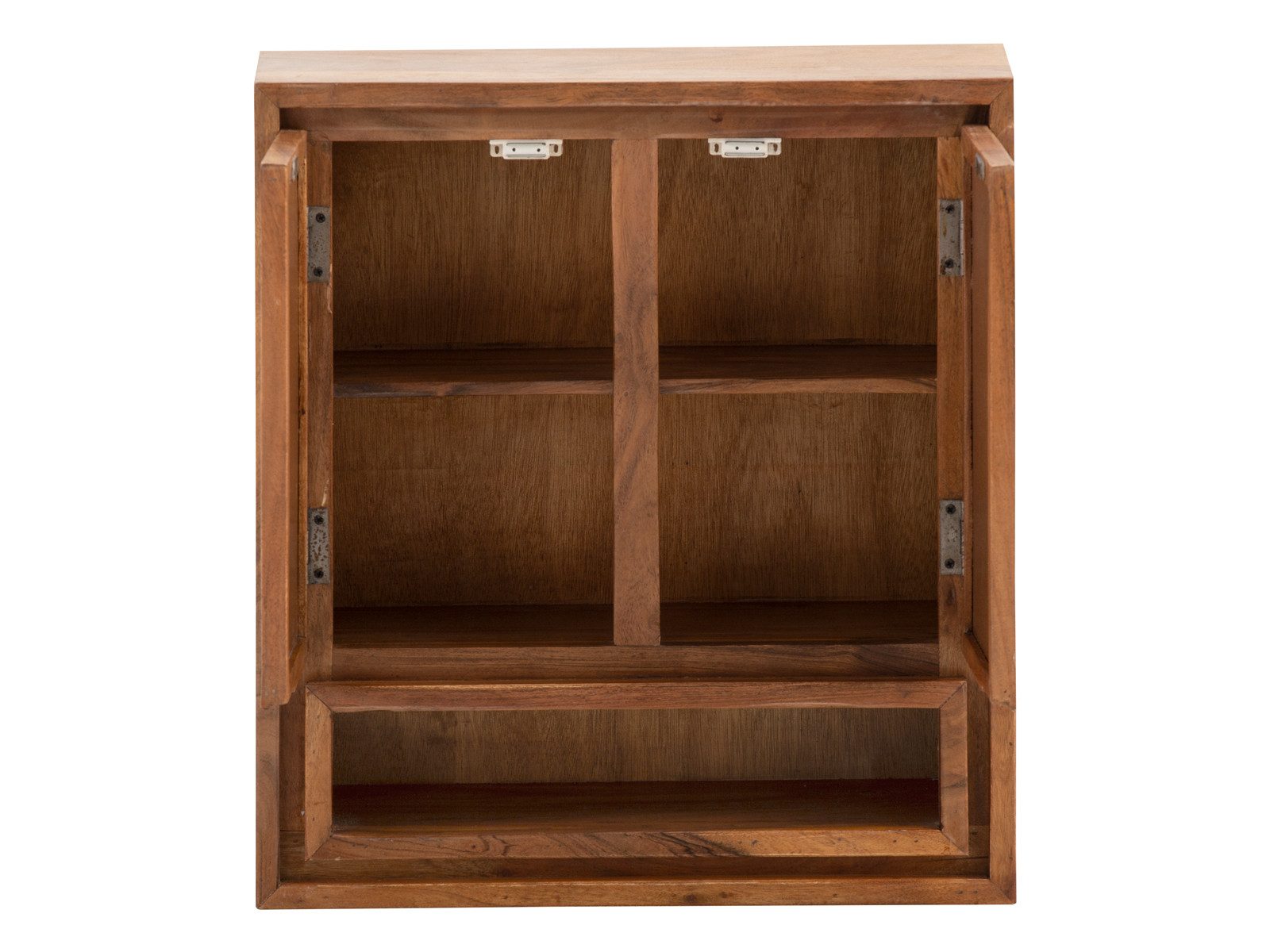 massivum Badmöbel-Set Maddox 5-teilig Massivholz Badmöbel