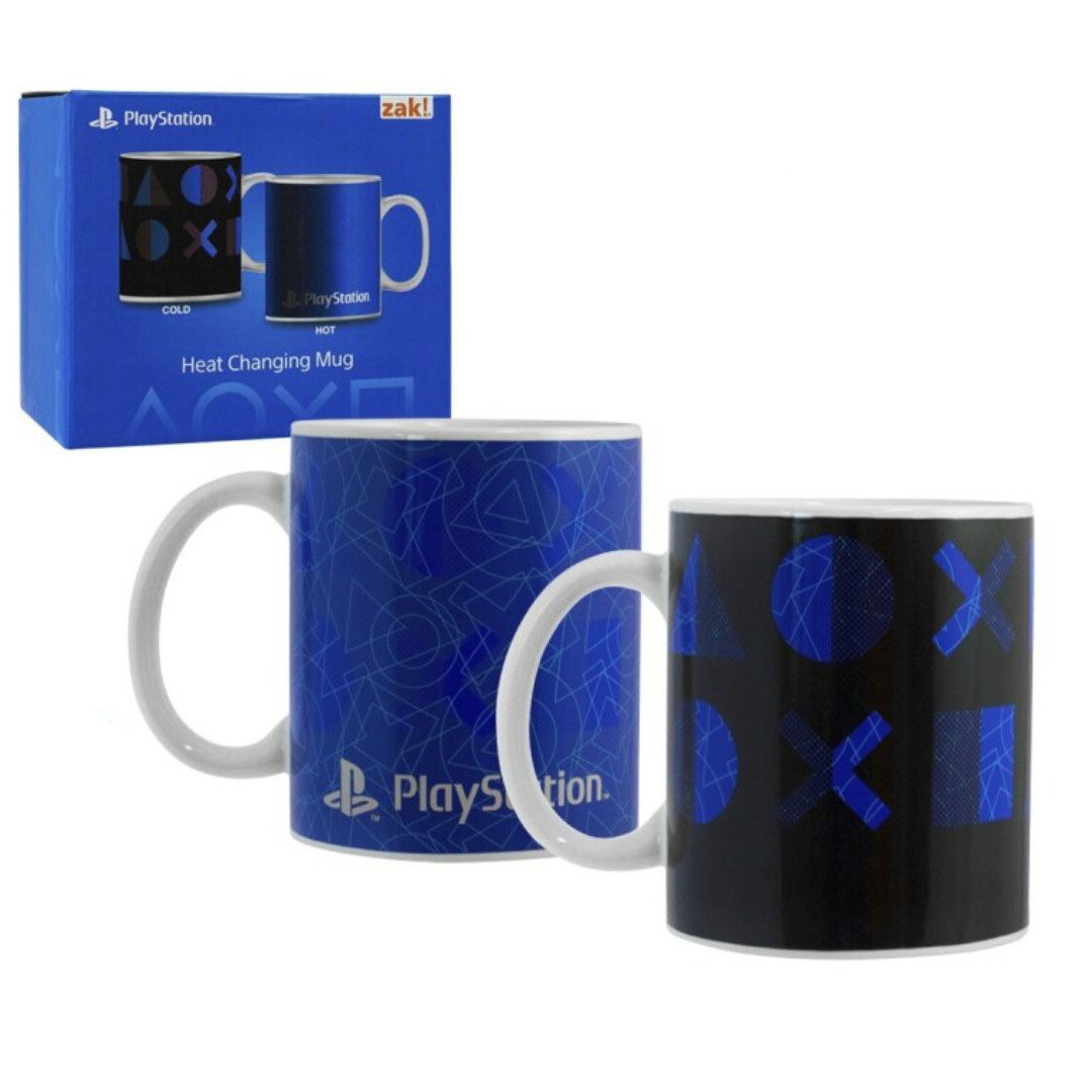 Kids Euroswan Tasse Sony Playstation magische Teetasse Kaffeetasse Geschenkidee 325 ml, Keramik