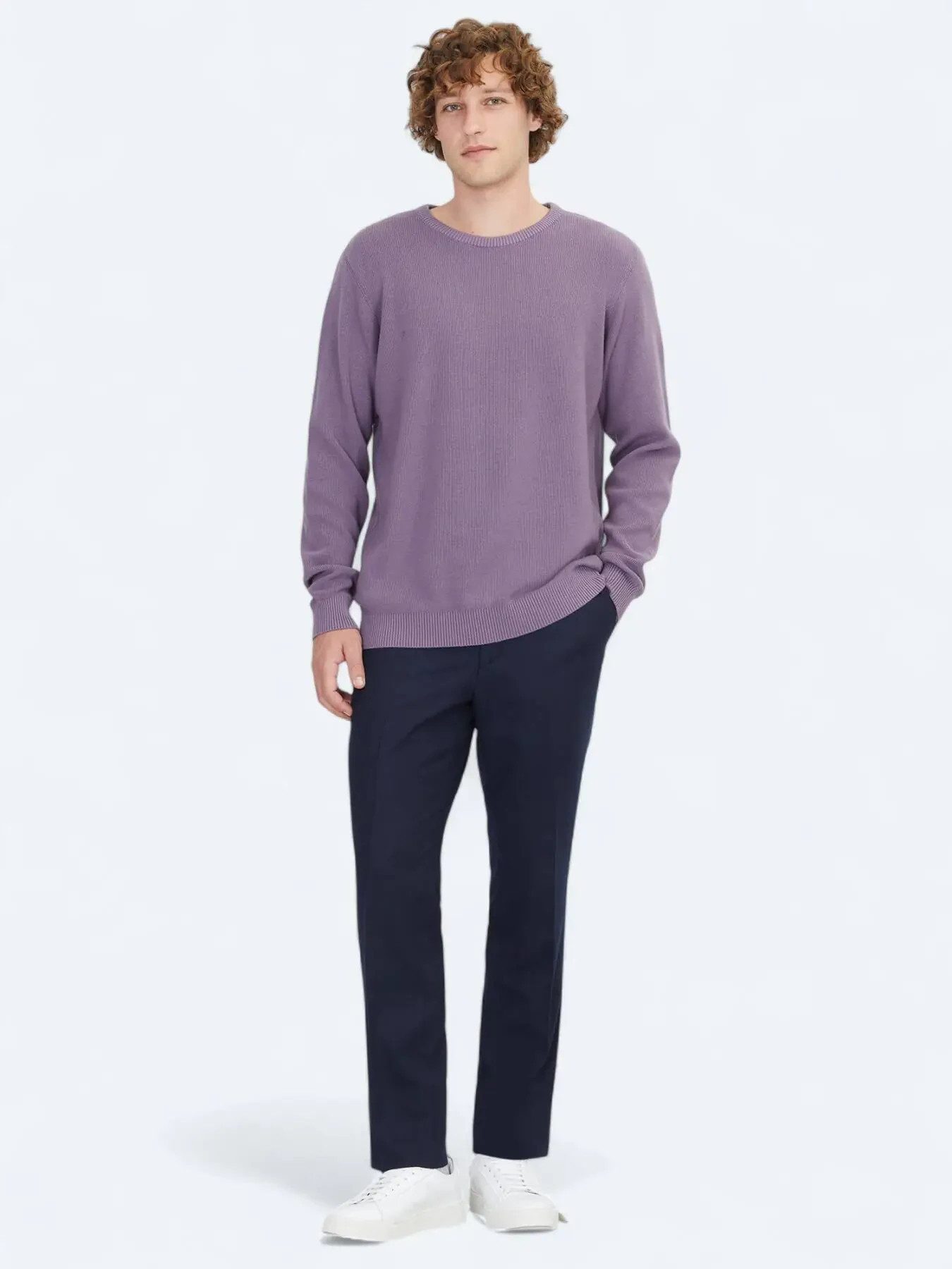 KİP Steppweste Lila Strickpullover