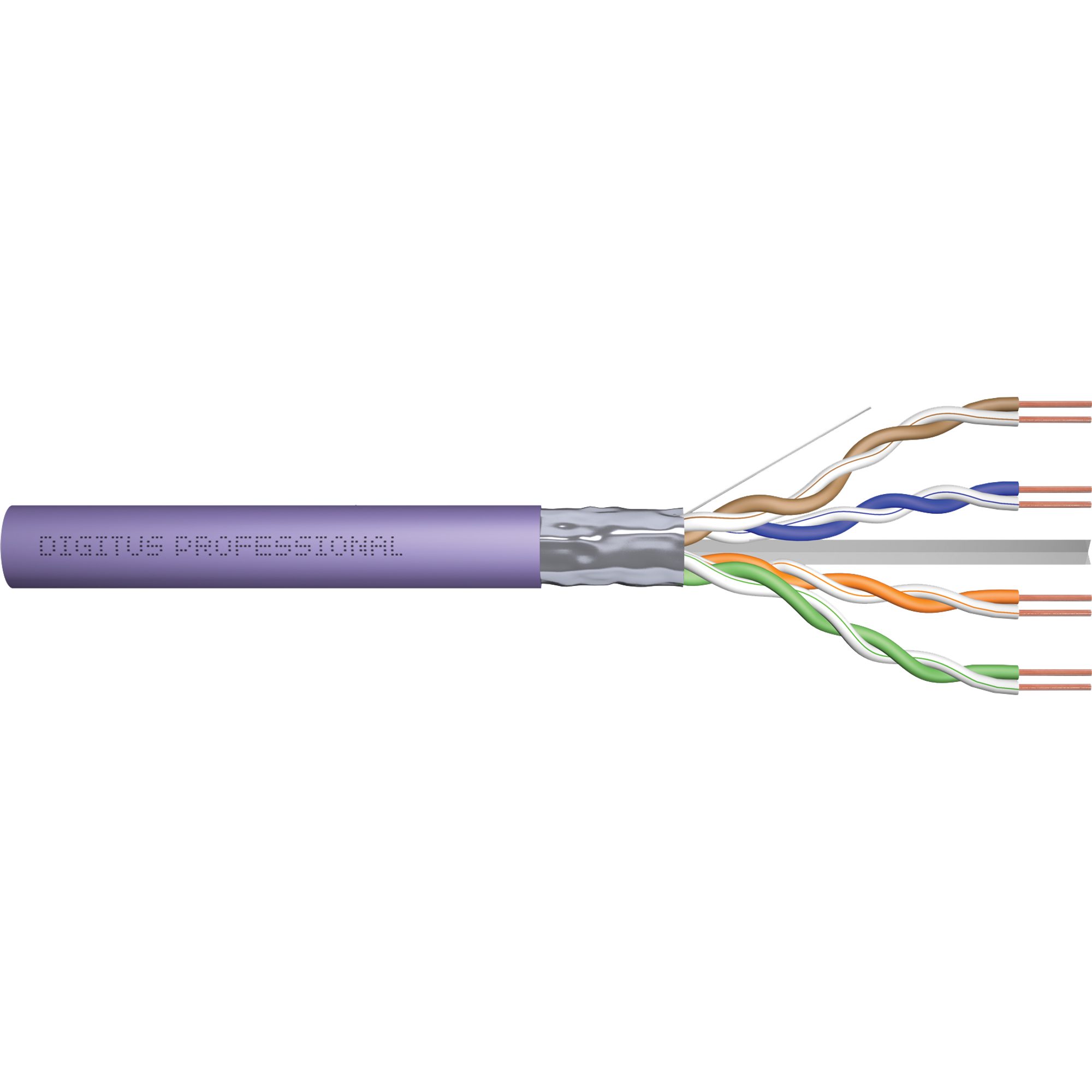 Digitus Digitus Professional Cat.6 F/UTP Verlegekabel simplex, Eca, Kabel Netzwerkkabel