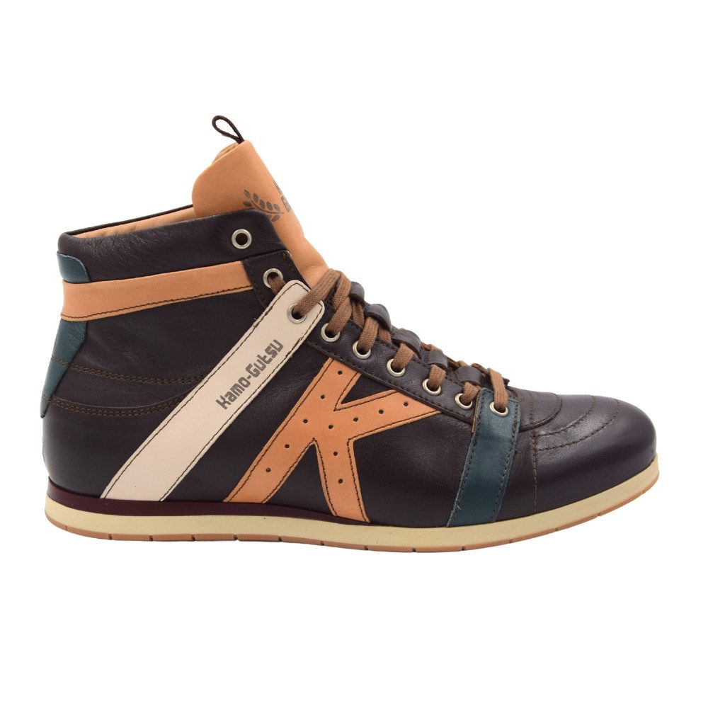 Kamo-Gutsu Kamo-Gutsu Brown + Mandorla Herren Sneaker Sneaker Wechselfussbett