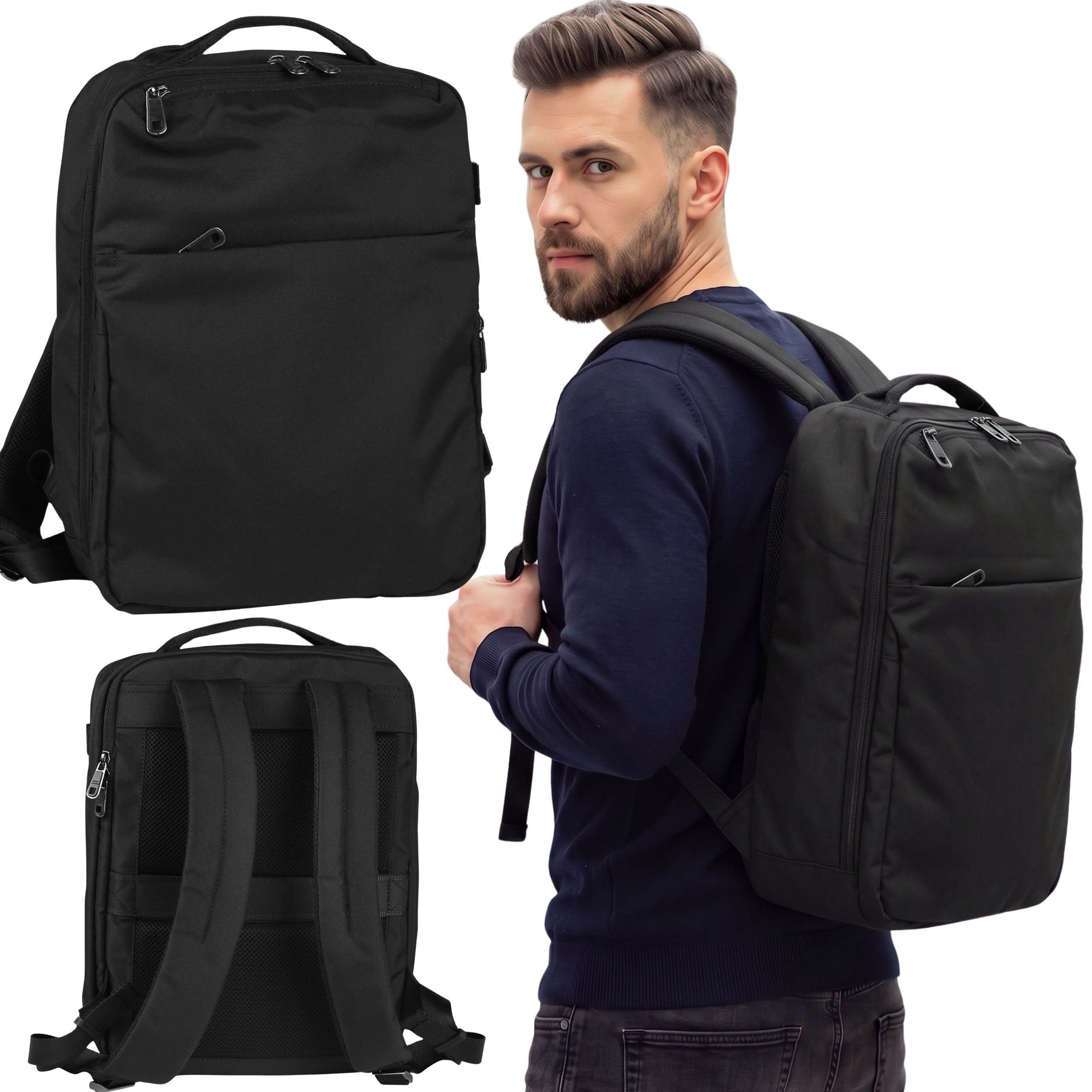 Sarcia.eu Reiserucksack David Jones LAPTOP-RUCKSACK, BUSINESS-RUCKSACK, 40 x 30 x 10 cm