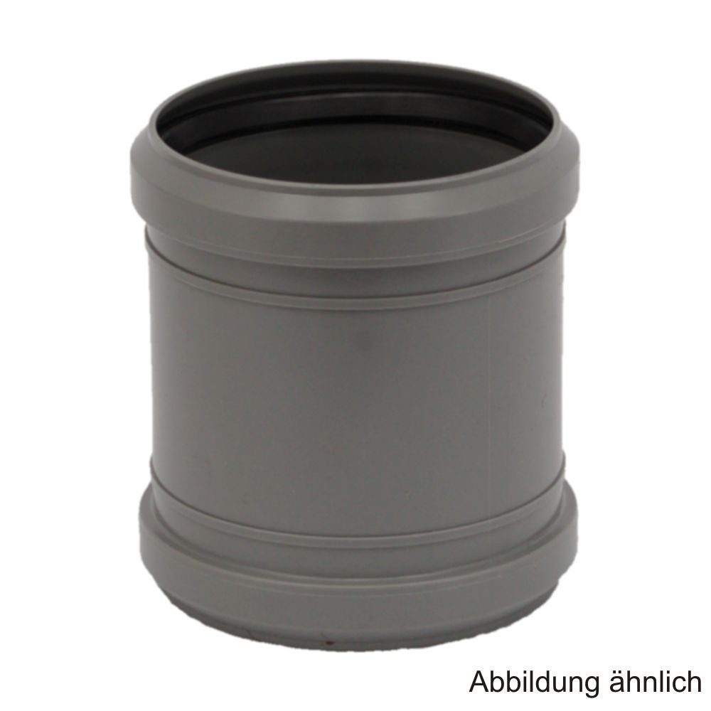 Ostendorf Kunststoffe Wasserrohr HT-Doppelmuffe, DN 50