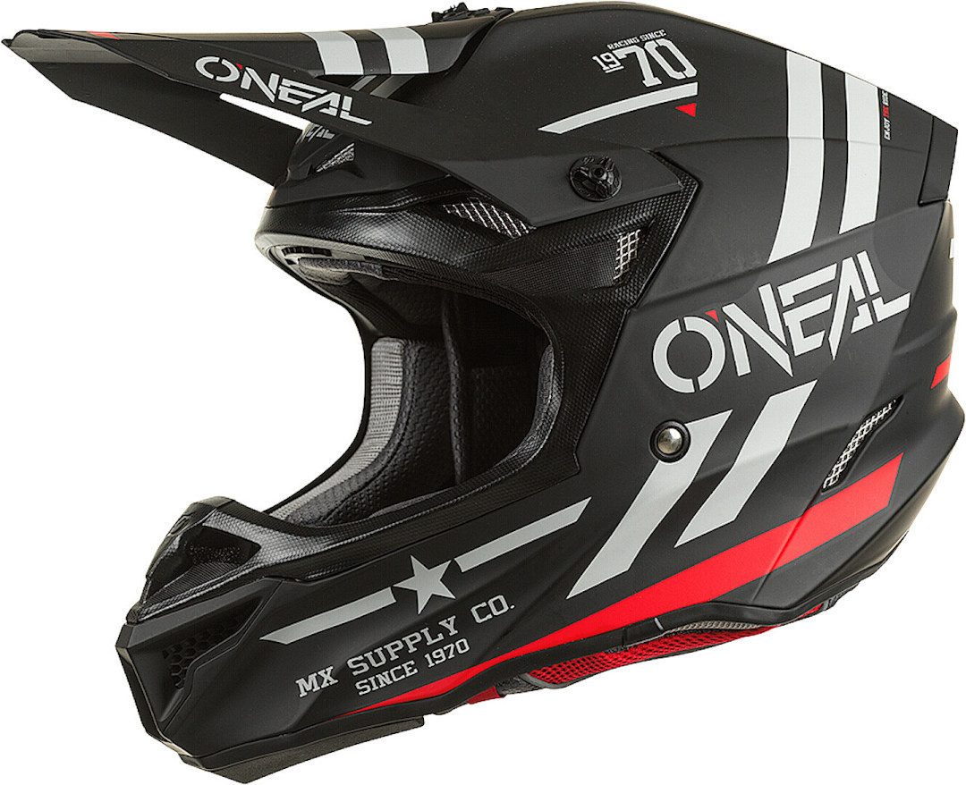 O’NEAL Motocrosshelm 5Series Squadron V.22 Motocross Helm, ECE 22.06