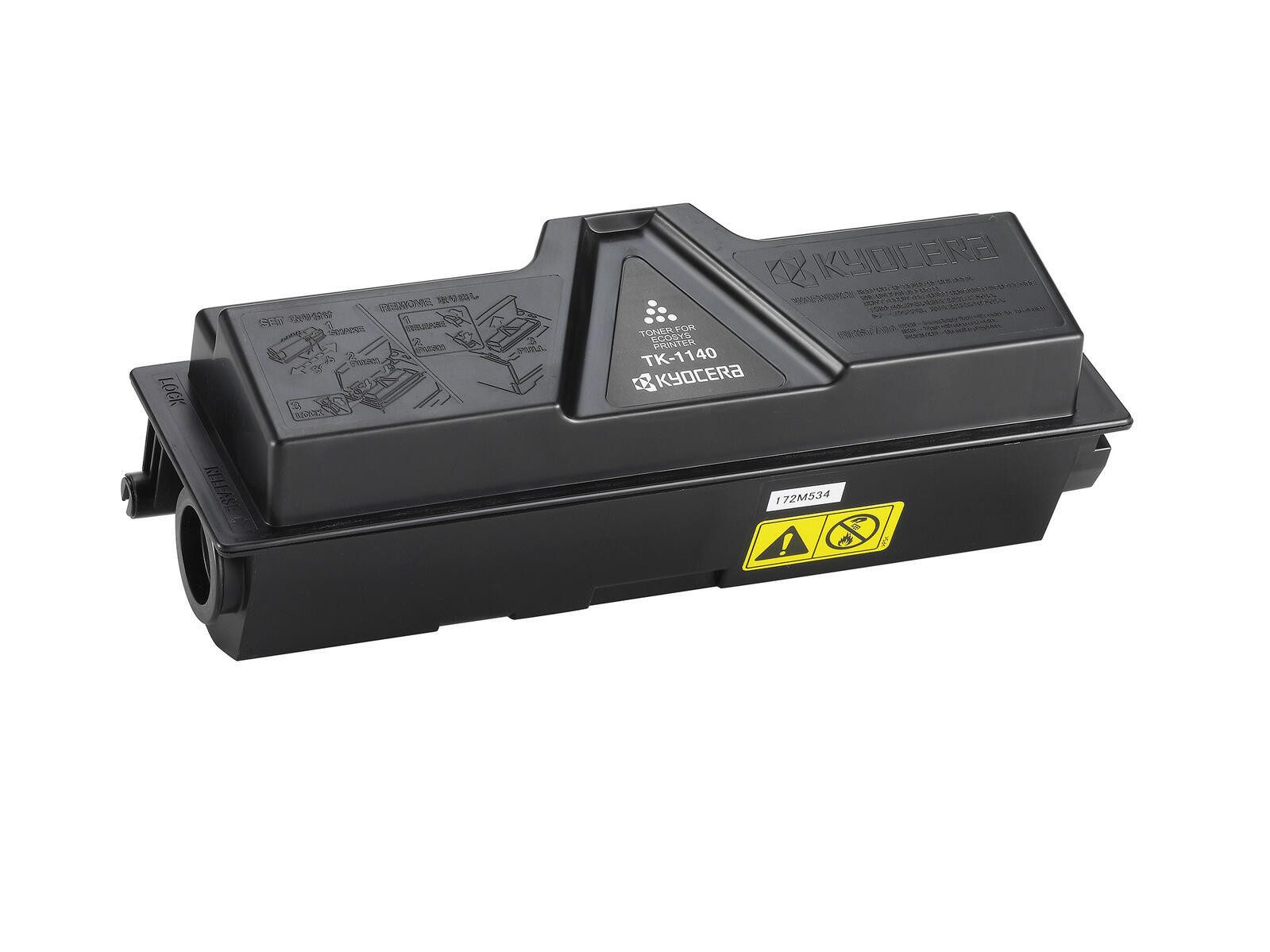 KYOCERA Tonerkartusche Kyocera TK-1140 Toner schwarz (1T02MlNl)
