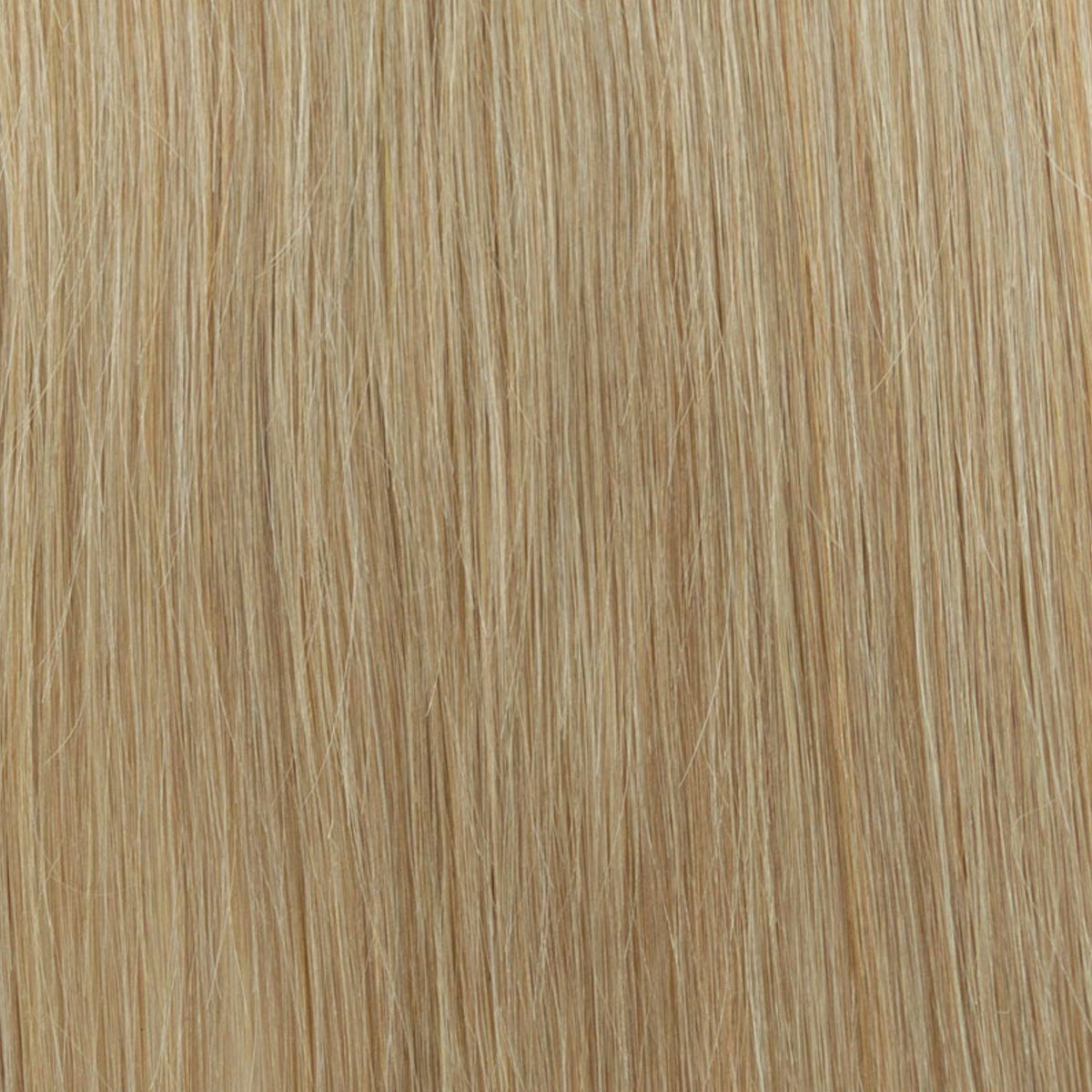 EH - Haarverlängerung Echthaar cm mit Set Clip-in-Extensions, 60 aschblond 18 Echthaar 7-teiliges Echthaar-Extension 130 Gramm