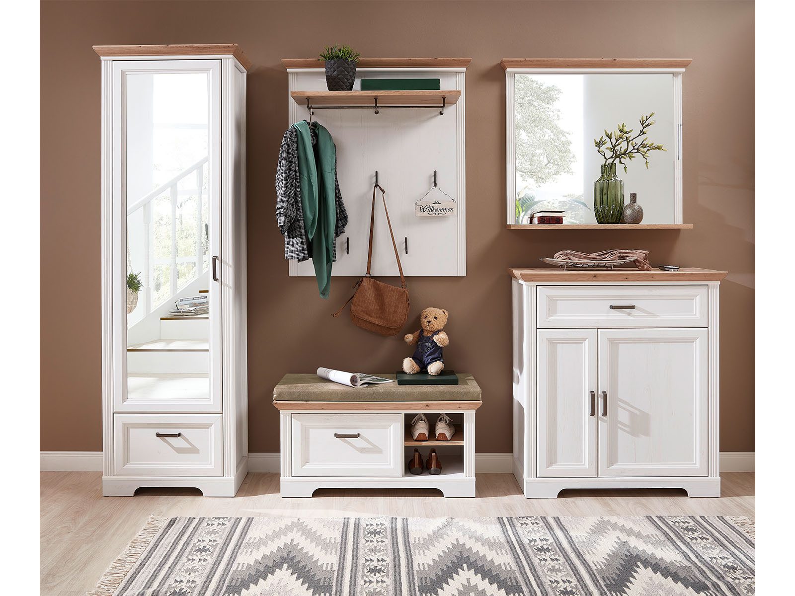 Innostyle Wandspiegel 93 x 83 x 15 cm (B/H/T)