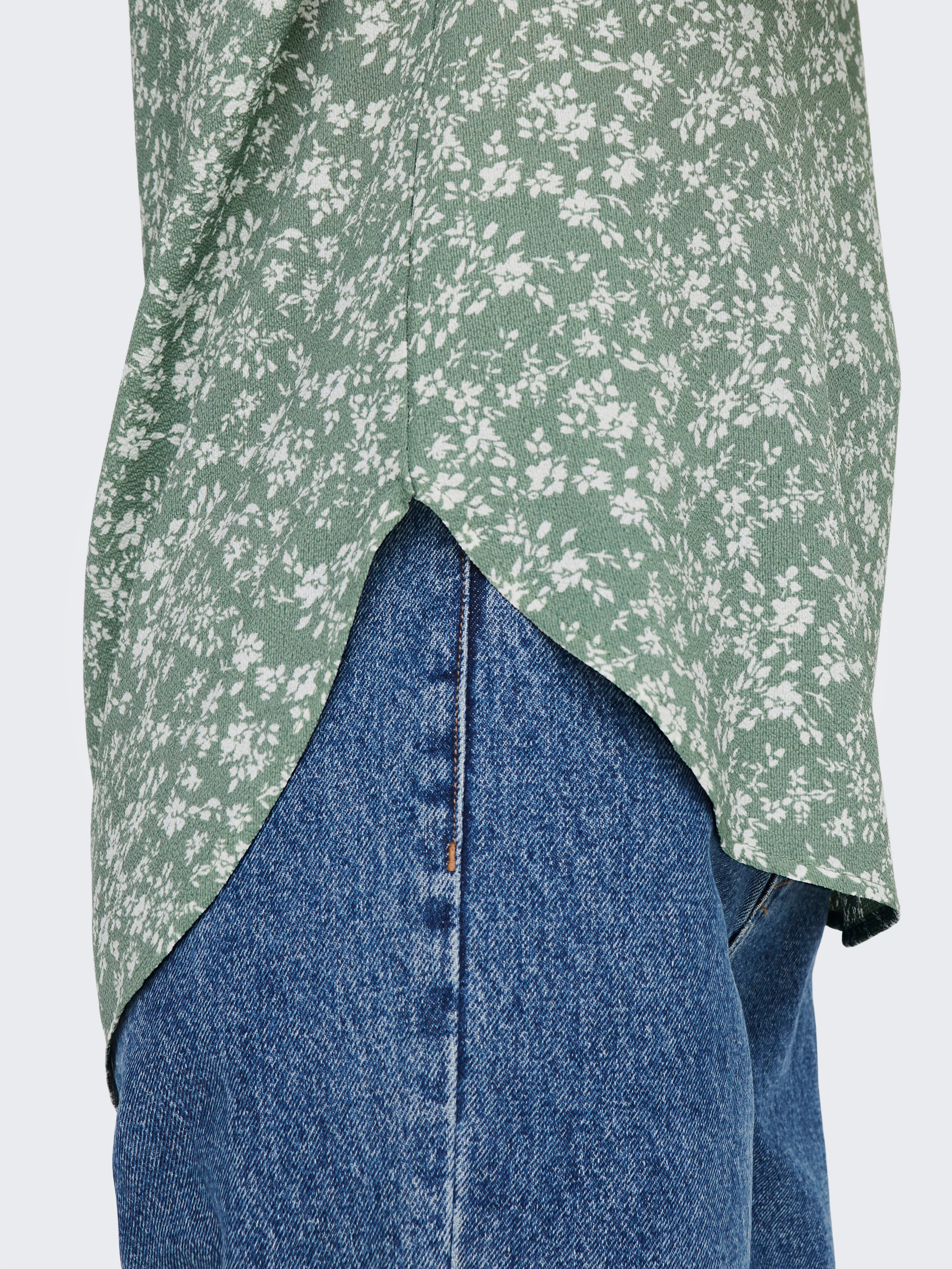 ONLY Shirtbluse ONLVIC S/S AOP TOP NOOS PTM mit Allover Druck