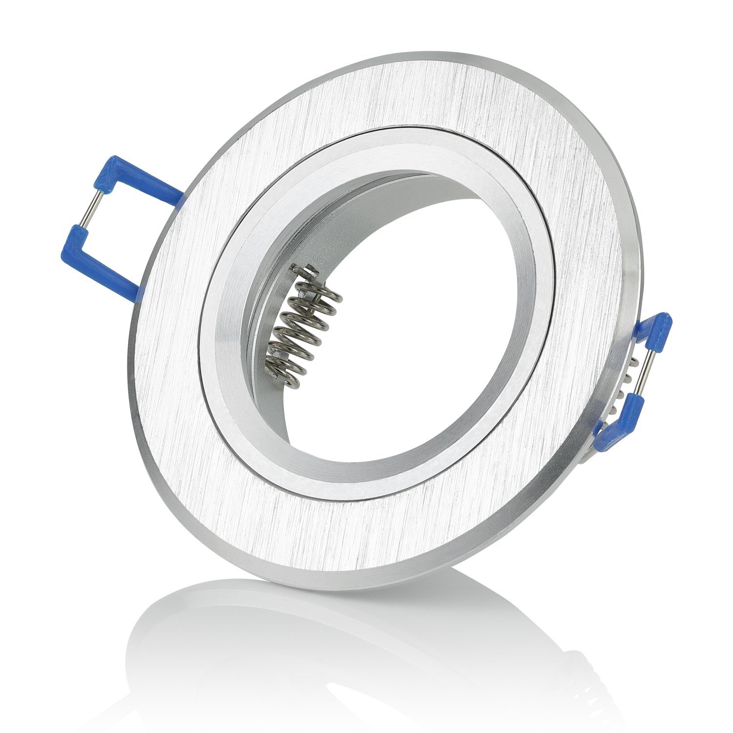 Sweet LED Deckenspot spot aluminium GU10 schwenkbar 6 stück, ohne Leuchtmittel, Einbauspots, Deckenspots, Einbaustrahler, Deckenlampe