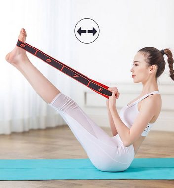 Mrichbez Trainingsbänder Digitale Dehnungsbänder, Spannbänder, unverzichtbar für Yoga, Pilates, 1er-Set, Hüftbänder, Hüftbänder, Hebebänder