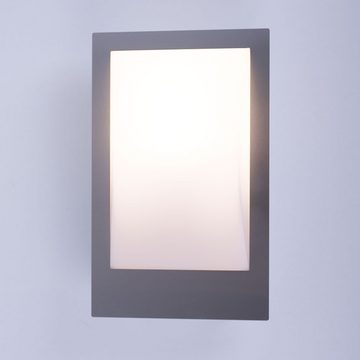 EGLO LED Wandstrahler, Leuchtmittel inklusive, Kaltweiß, Warmweiß, Neutralweiß, Tageslichtweiß, Außenlampe Wandleuchte Wandlampe Außenleuchte