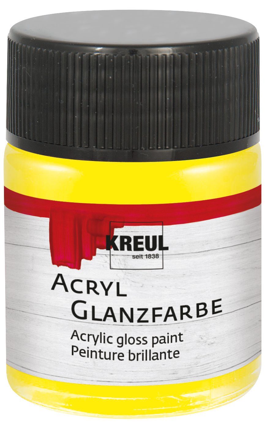 Kreul Bastelfarbe, 50 ml Gelb