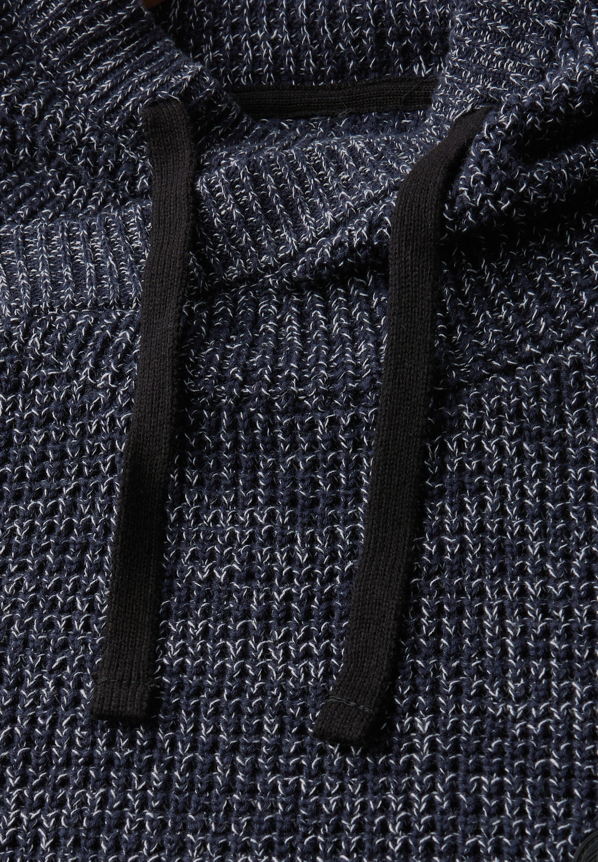 STREET ONE MEN Strickpullover aus reiner Baumwolle