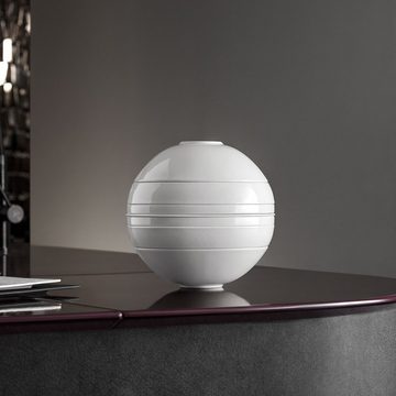 Villeroy & Boch Geschirr-Set Iconic La Boule white, weiß (7-tlg), 2 Personen, Porzellan