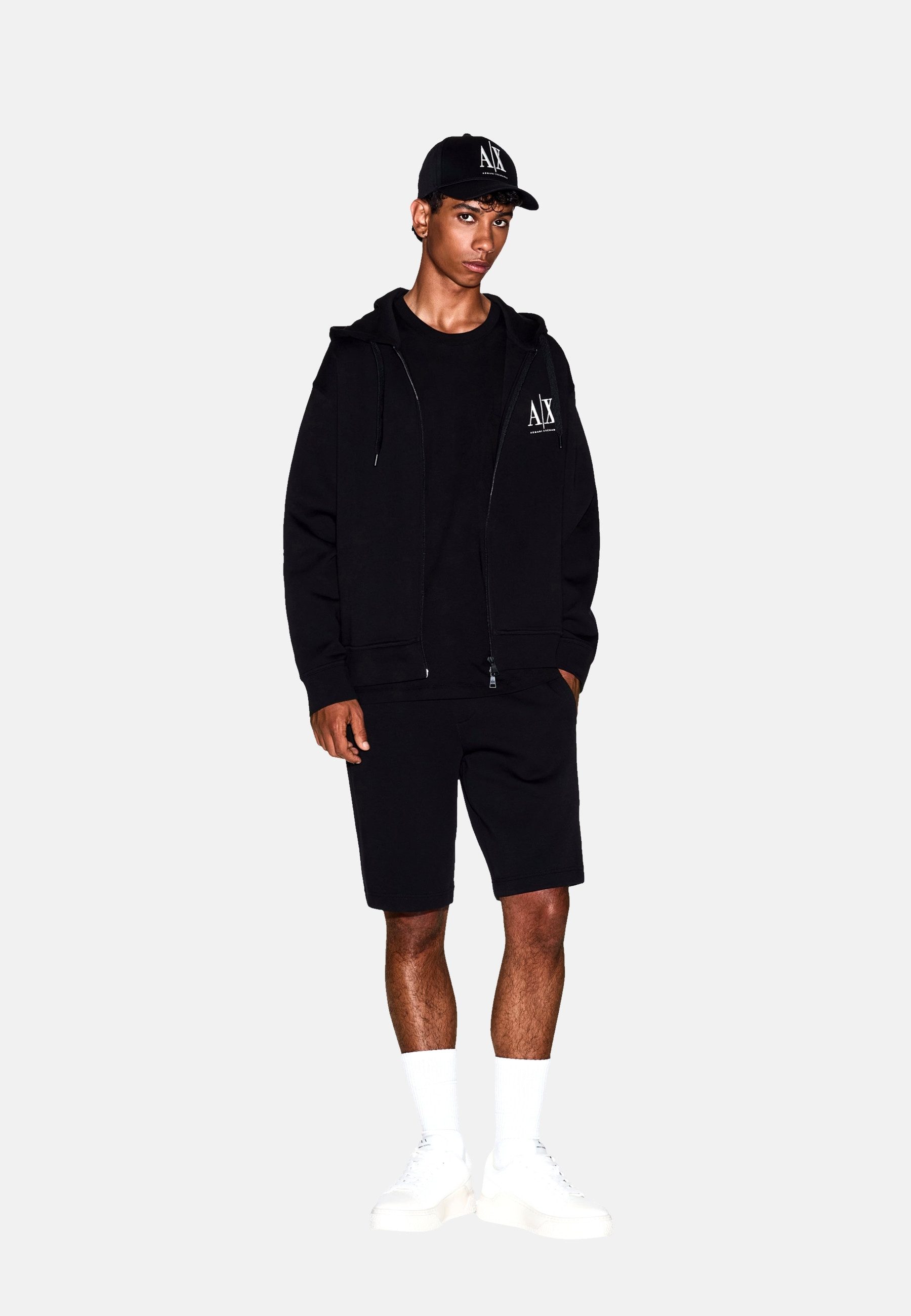 AIX ARMANI EXCHANGE Kapuzensweatjacke Jacke Kapuzensweatjacke (1-tlg)