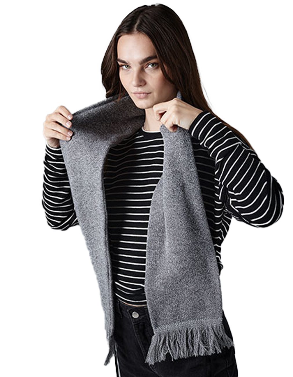 Beechfield® Strickschal doppellagiger Damen Schal / günstig online kaufen