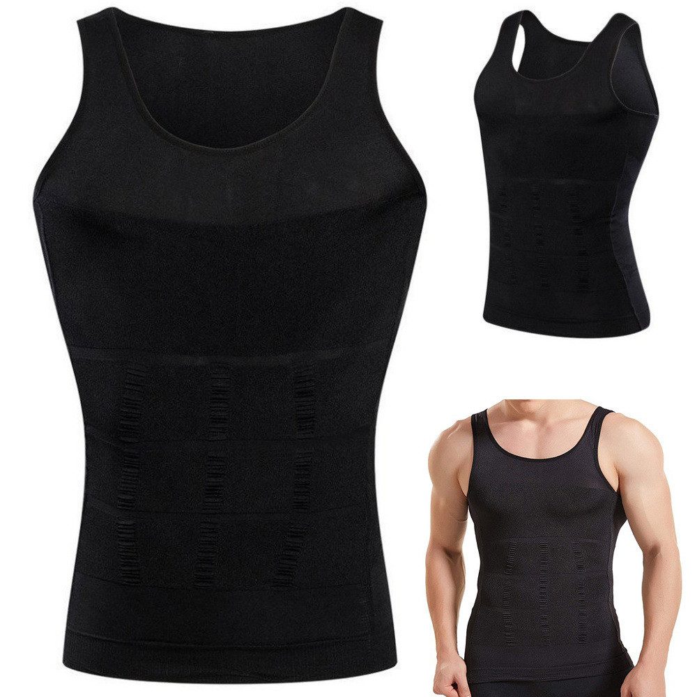 emeco Shapinghemd Herren Shapewear Unterhemd Bauchweg Shirt Figurformend Shapinghemd