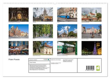CALVENDO Wandkalender Polen Poesie (Premium, hochwertiger DIN A2 Wandkalender 2023, Kunstdruck in Hochglanz)