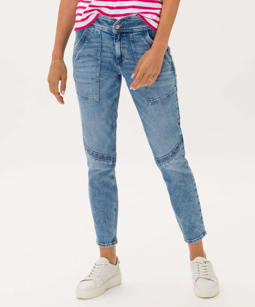 Brax 5-Pocket-Jeans Style MERRIT S, Moderne Five-Pocket-Jeans in relaxter  Silhouette