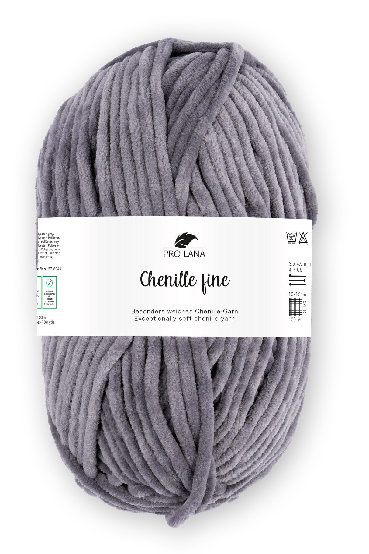 Pro Lana Pro Lana CHENILLE fine 50 g besonders weiches Chenille Garn 100 m Häkelwolle, 100 m (besonders feines, weiches Garn, ideal für kuschelige und hautnahe Projekte), 50 g
