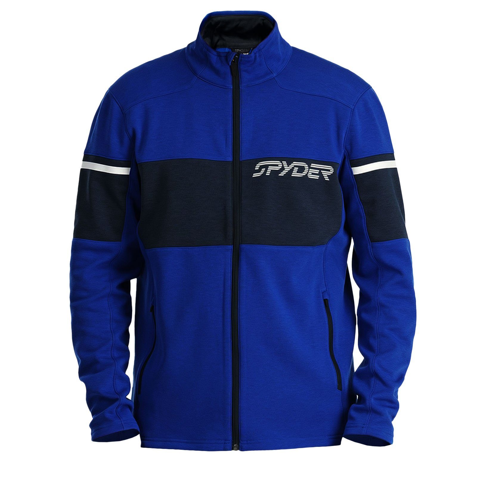 Spyder Fleecejacke Speed Fleece Jacket mit augedrucktem Markenschriftzug und -logo