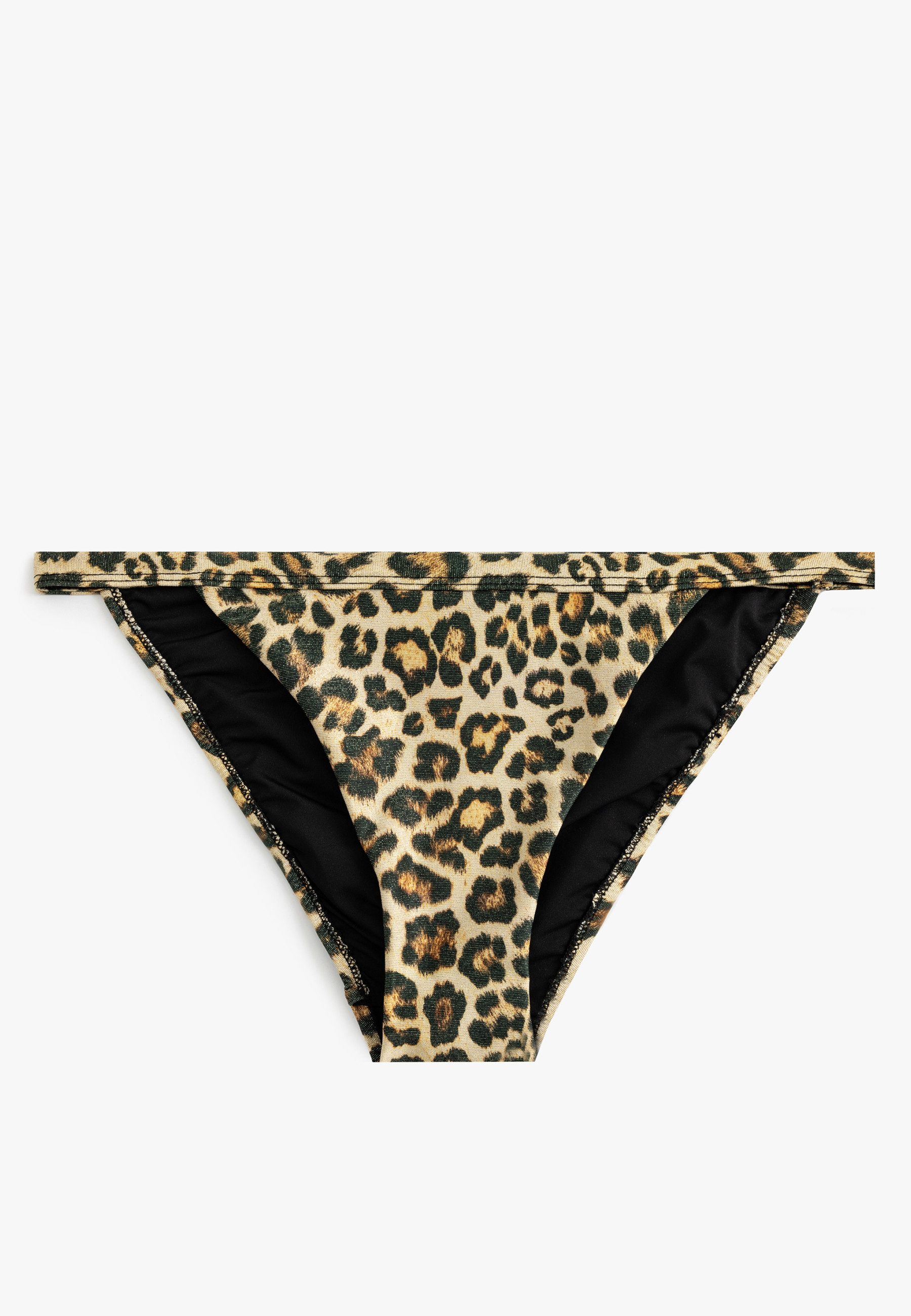 Koton Bikini-Hose Normale Leibhöhe Mit Lurex Detail Bikini-Hose