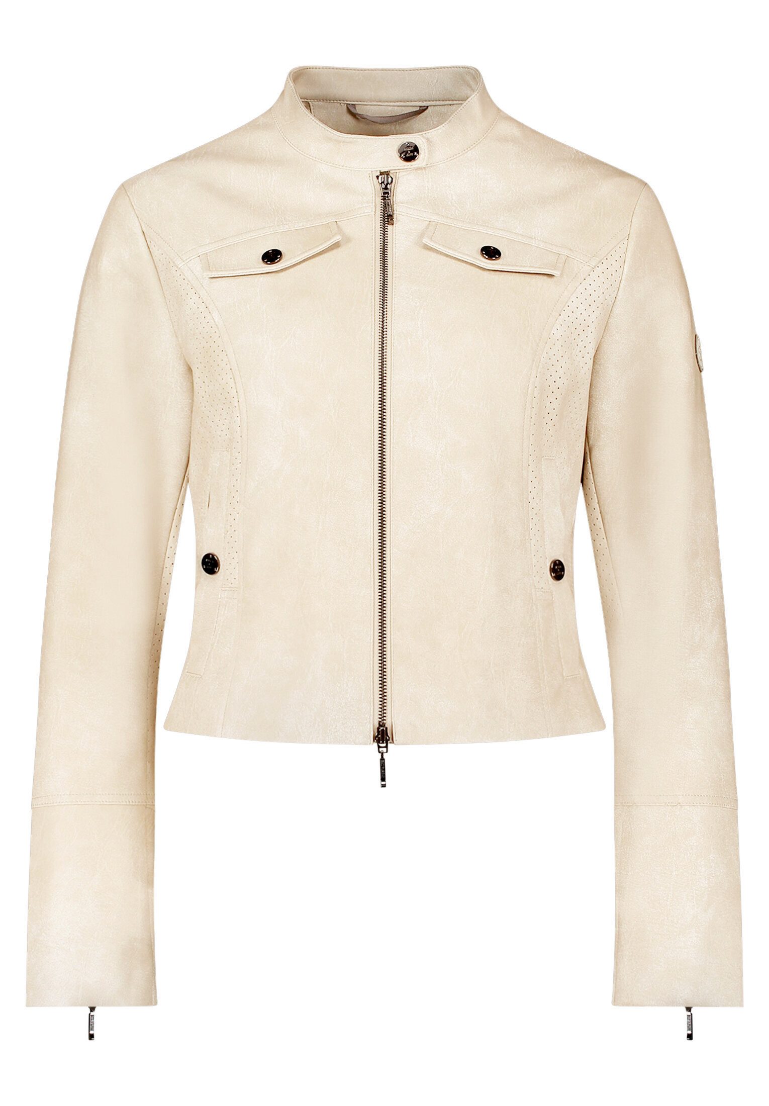 Amber & June Canvasjacke Damen mit Stehkragen