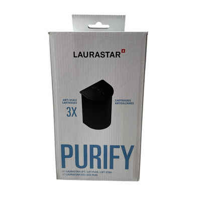 LAURASTAR Kalk- und Wasserfilter Kalkschutzkartuschen - LIFT - 3er Set, Zubehör für Laurastar Lift/Lift Plus/Lift Xtra, Laurastar Lift