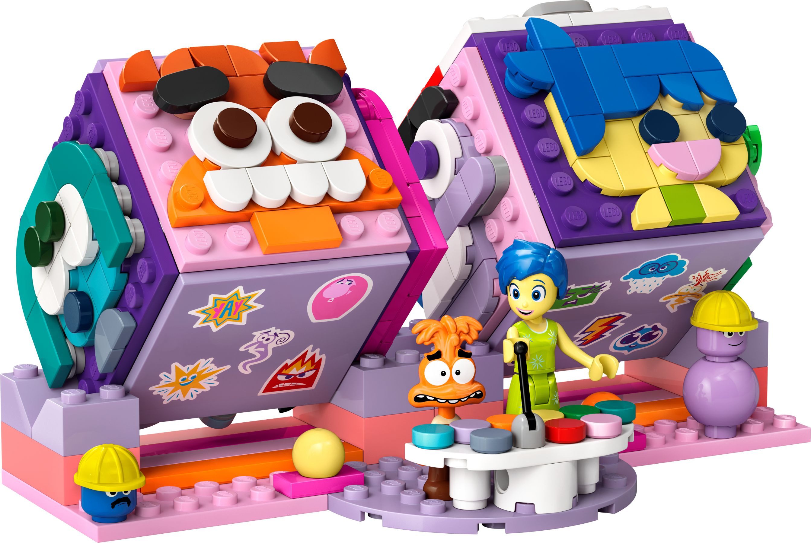 LEGO® LEGO® Disney™ 43248 Alles steht Kopf 2 Stimmungswürfel Konstruktionsspielsteine, (394 St)