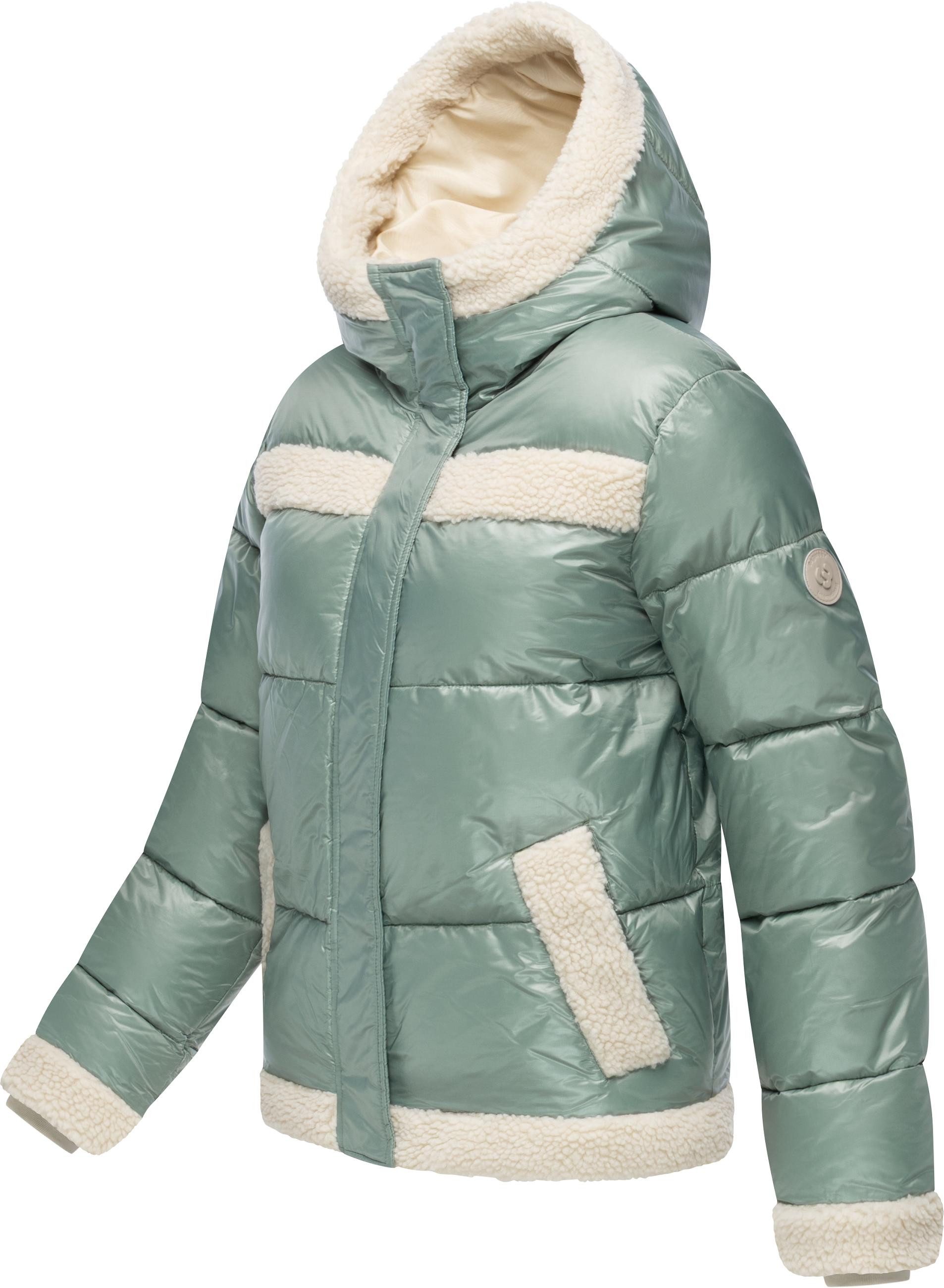 Ragwear Winterjacke Editah Shiny YOUMODO Jacke mit Plüsch-Details und glänz günstig online kaufen