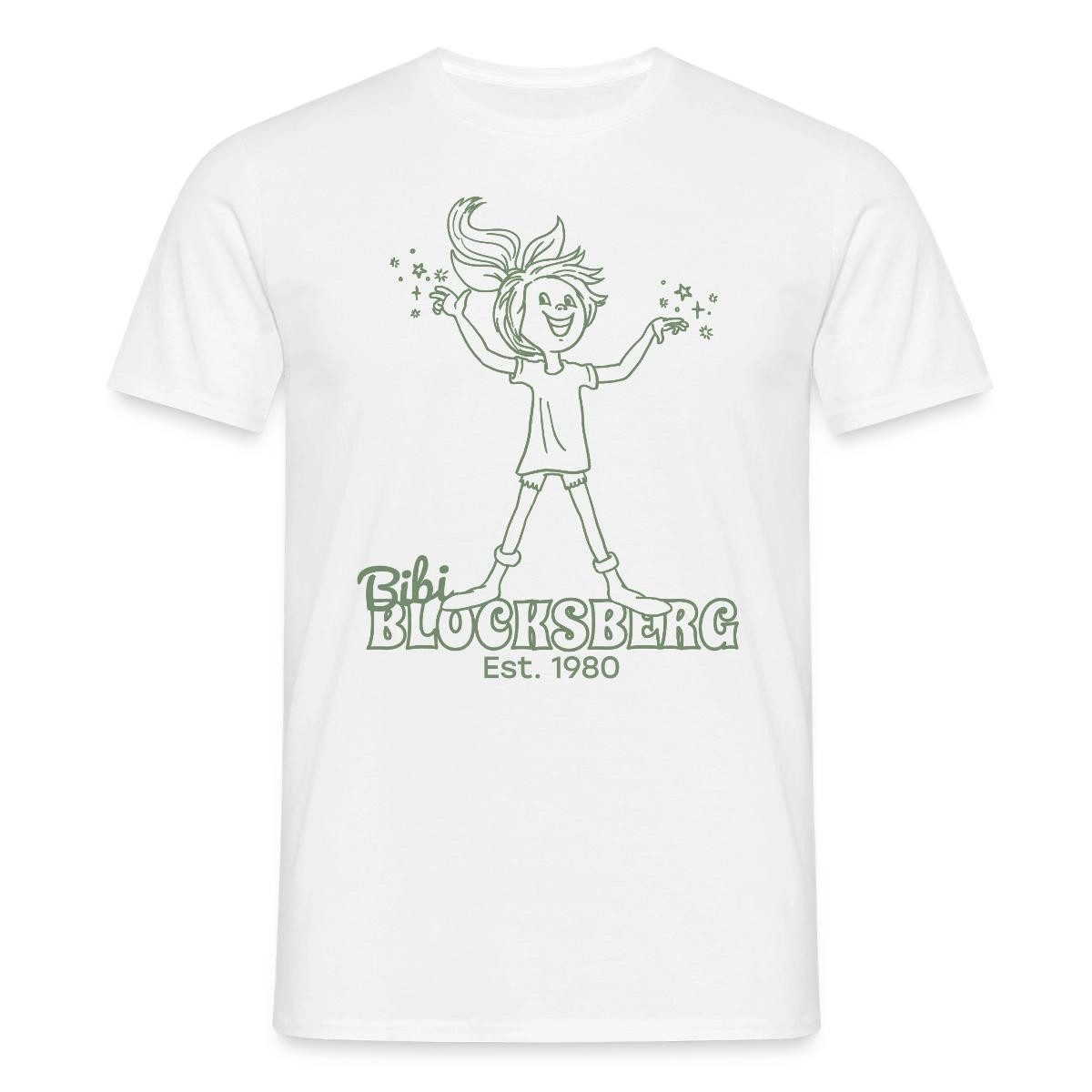 T-Shirt Bibi Blocksberg Est. 1980 Männer T-Shirt