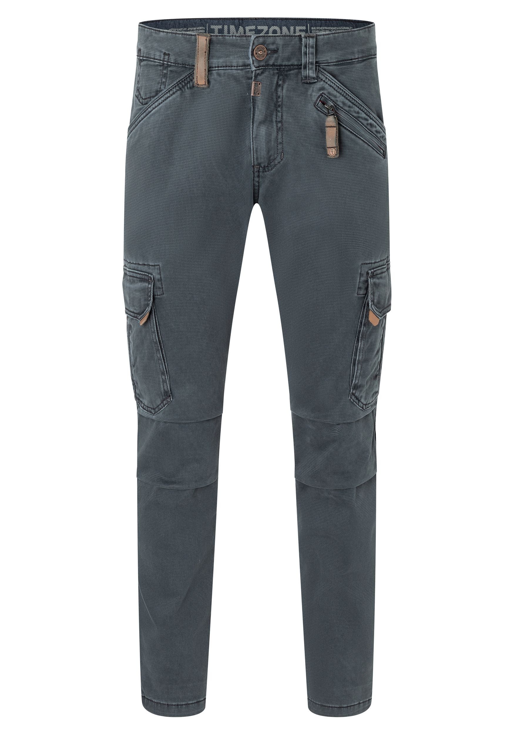 TIMEZONE Cargohose Regular Fit Taschen Baumwolle Reißverschluss (1-tlg) Regular BenTZ