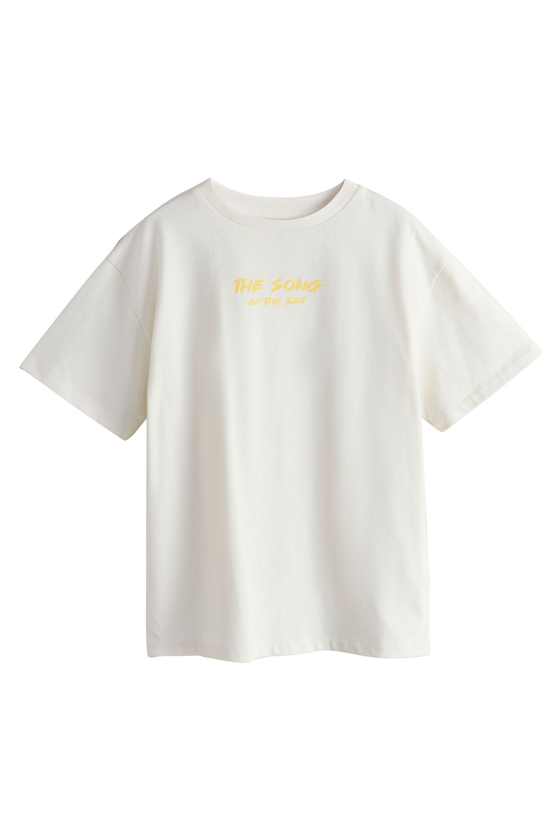 T-Shirt Lizenziertes Oversized Fit T-Shirt mit Grafik