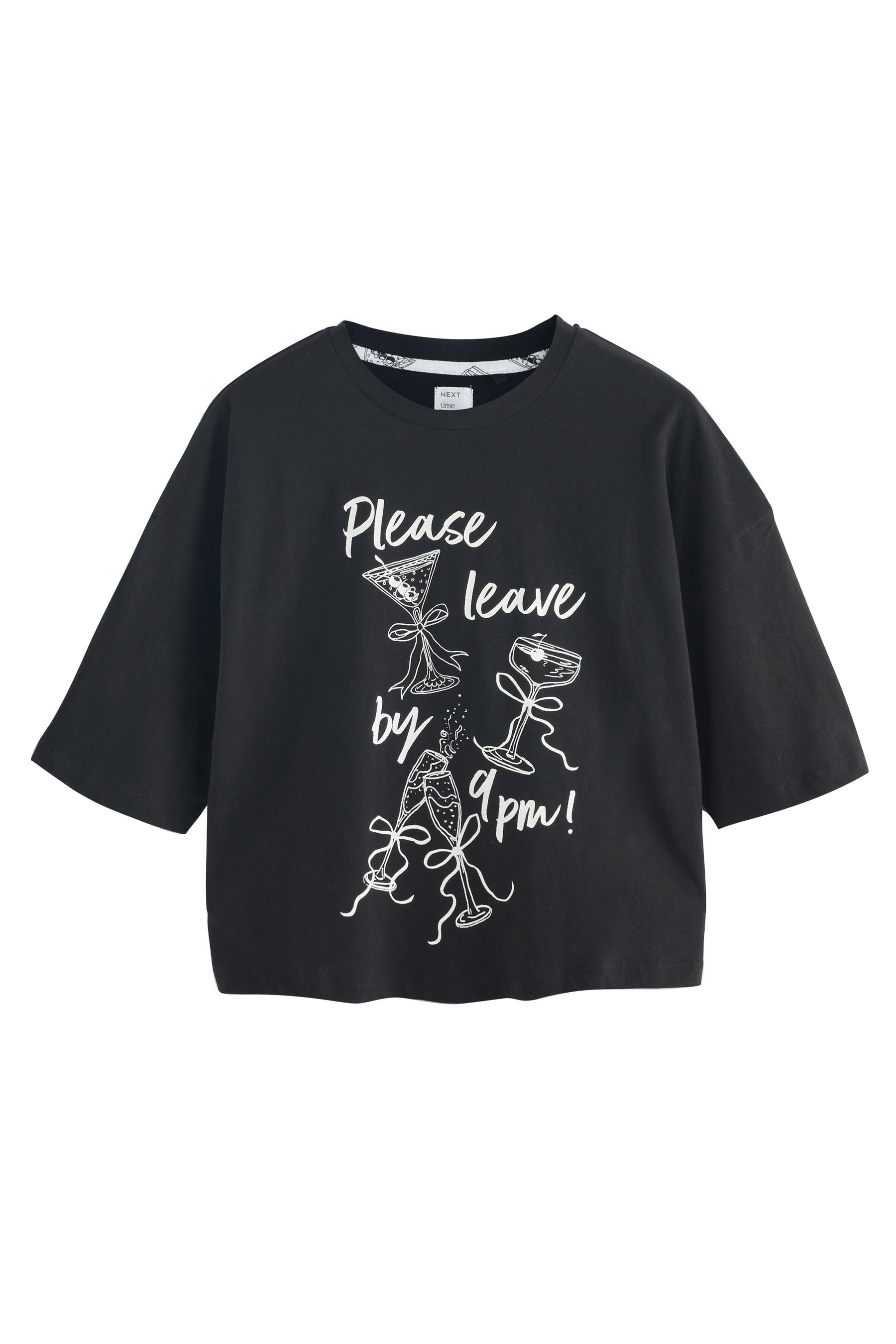 Next Pyjama Kurzärmeliger Baumwoll-Pyjama (2 tlg) günstig online kaufen