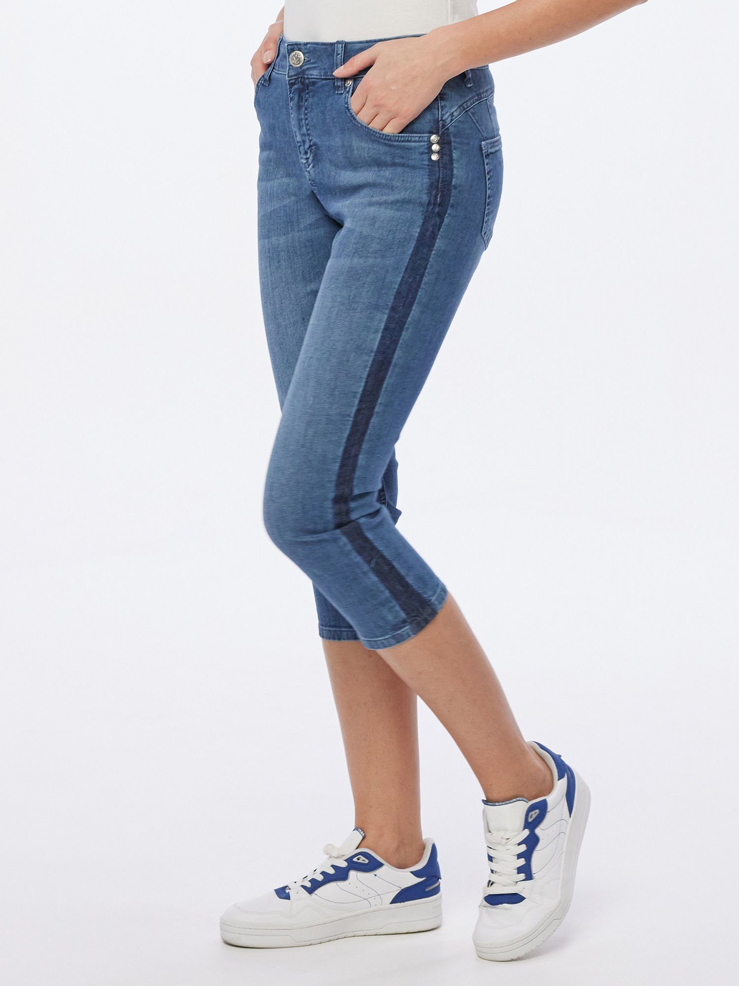 Christian Materne Caprijeans 3/4-Jeans figurbetont im günstig online kaufen