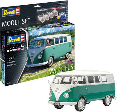 Revell® Modellbausatz VW T1 Bus, Maßstab 1:24, Made in Europe