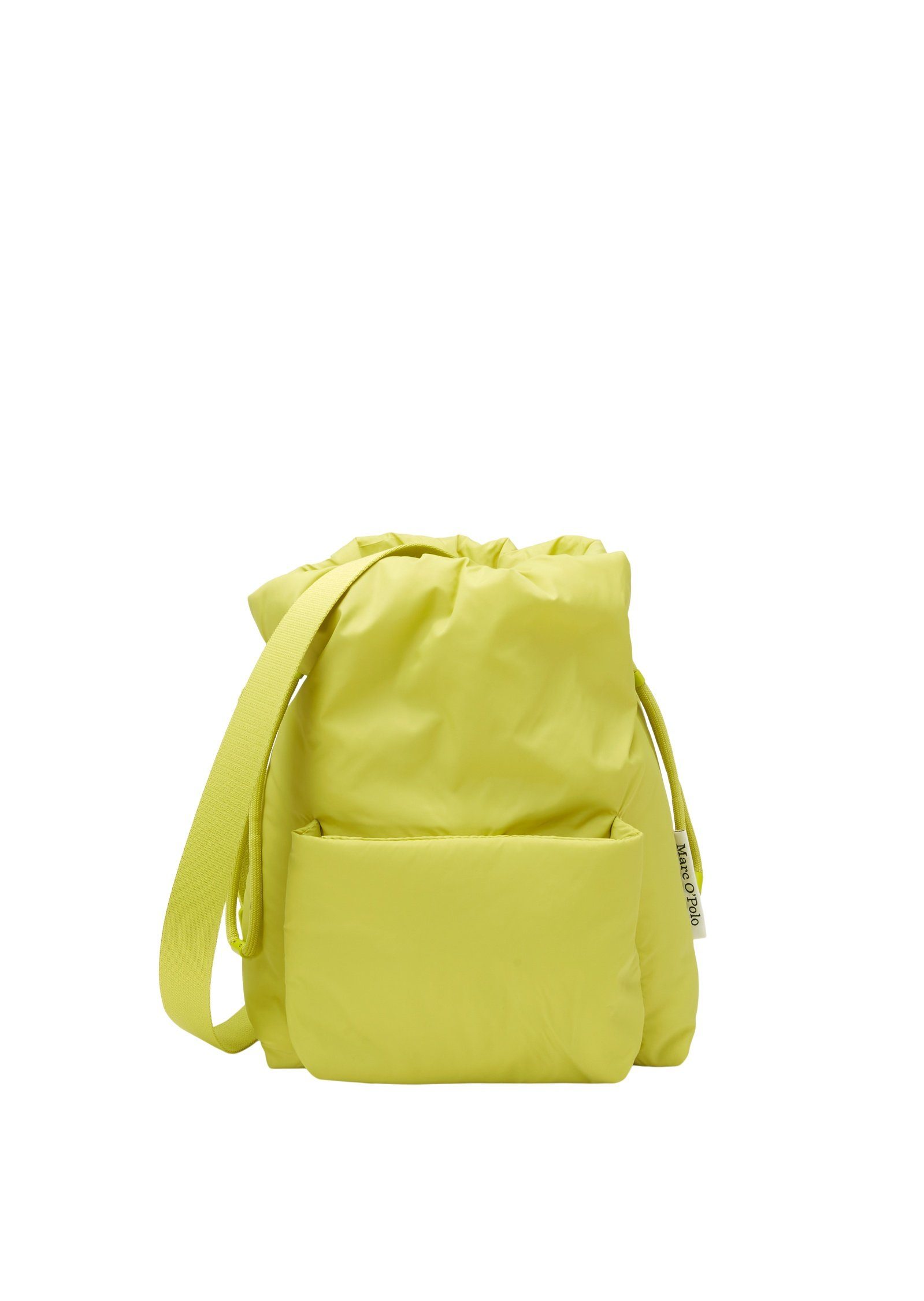 Aufsehen zu Marc O'Polo Umhängetasche gelbgrün kleiner mit Außentasche