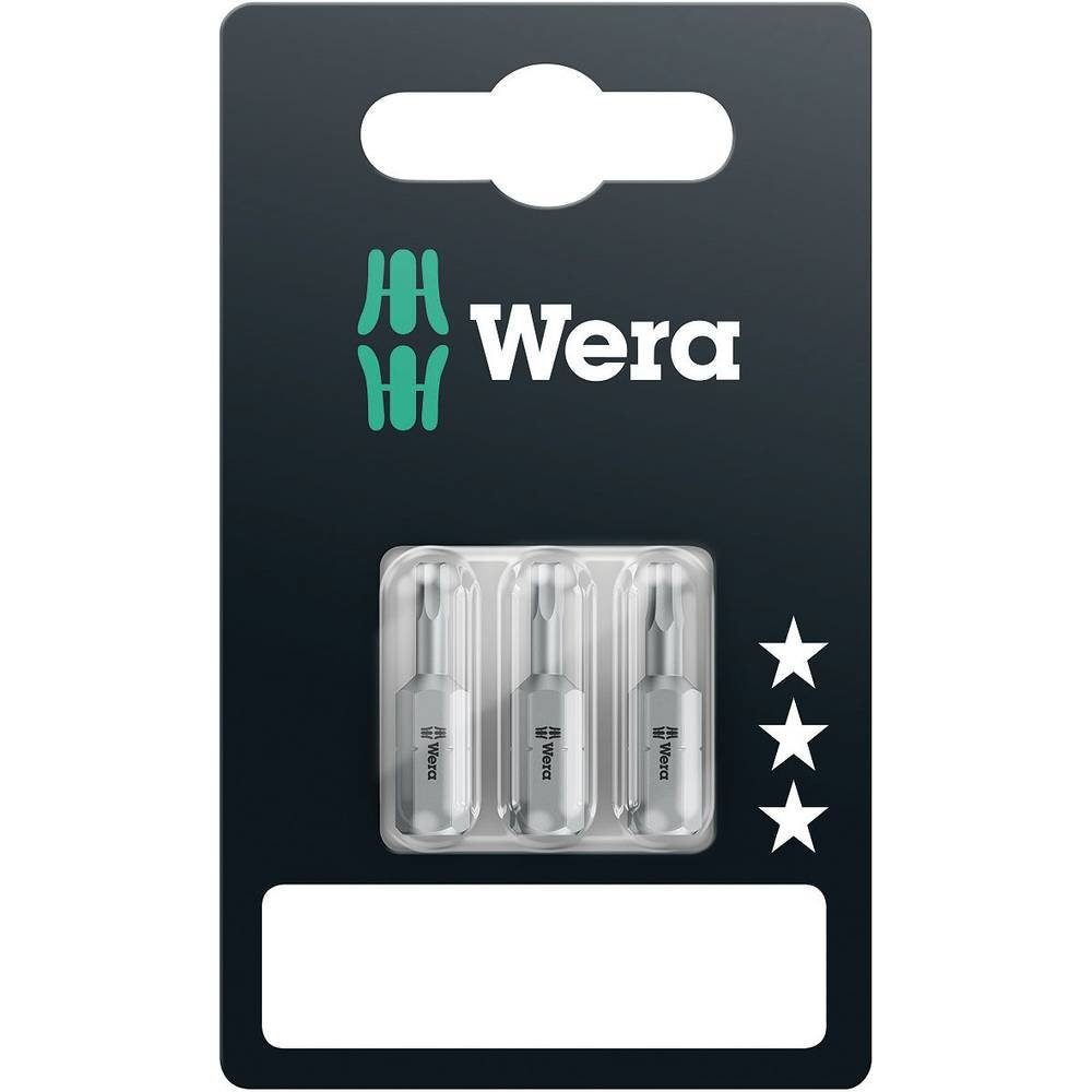 Wera Sechskant-Bit 3er 840/1 Z Hex-Plus Bit 4.0/5.0/6.0 mm 05073344001