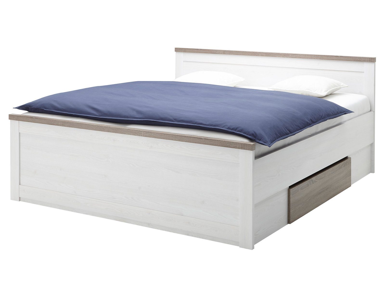 möbelando Bett Lebbie (3-tlg), 186 x günstig online kaufen