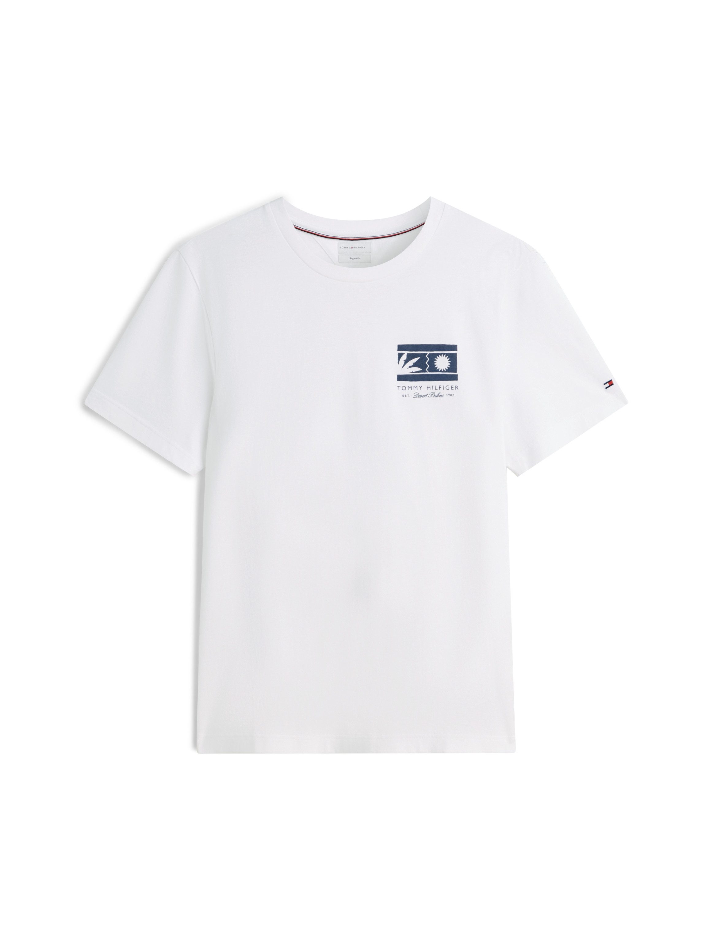 Tommy Hilfiger T-Shirt MONO SUN GRAPHIC REGULAR TEE aus Jersey mit Logo-Grafik – Bild 5 von 5