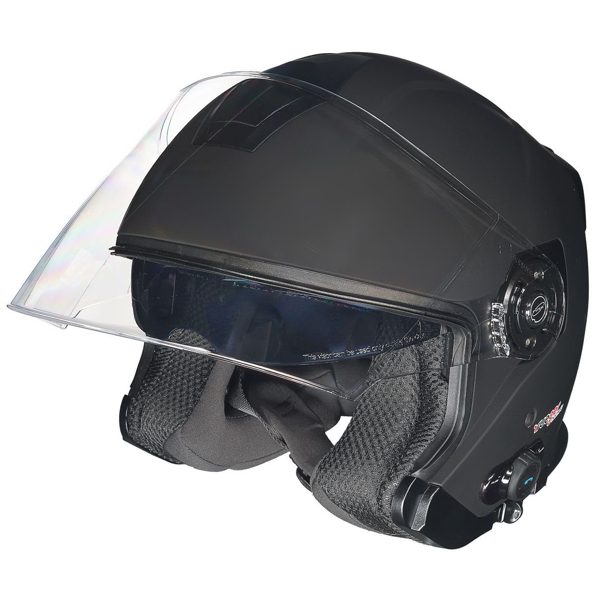 rueger-helmets Motorradhelm »Bluetooth Intercom Sprechanlage Headset T-Com  Klapphelm Jethelm Crosshem Integralhelm RF-586COM Matt Schwarz XS Jethelm«  online kaufen | OTTO