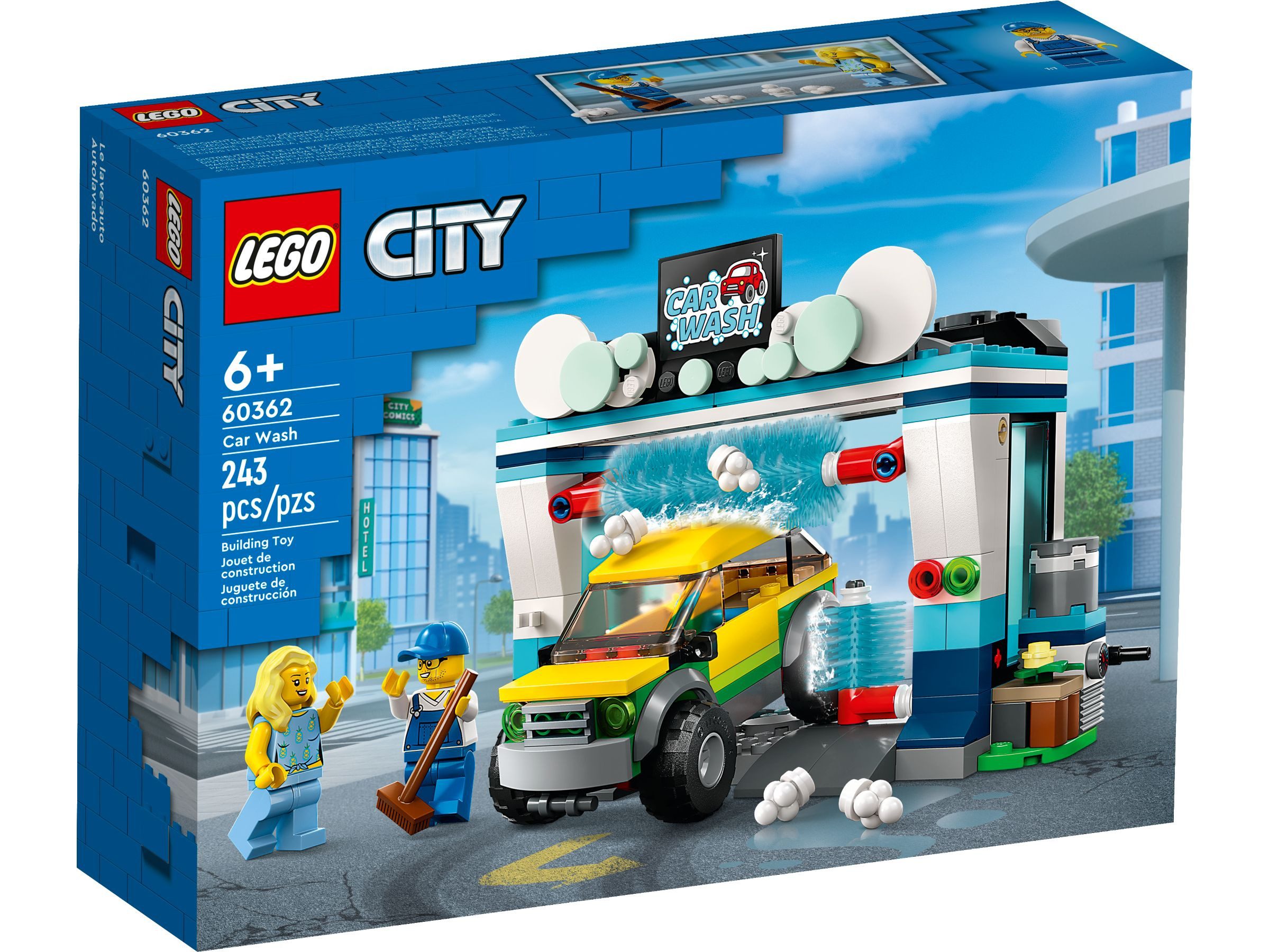 LEGO® LEGO® City 60362 Autowaschanlage Konstruktionsspielsteine günstig online kaufen