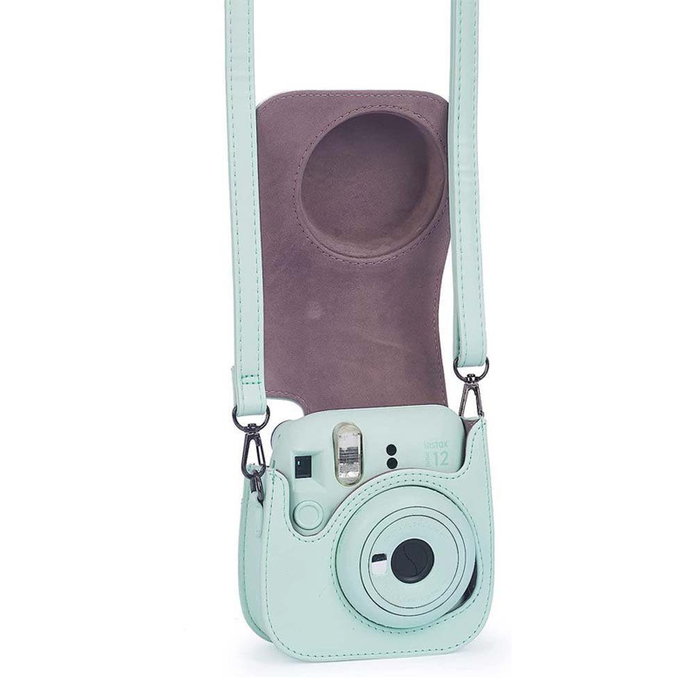 FELIXLEO Kameratasche Mini 12 Camera Tasche, Mint-Green für INSTAX mit Selbstporträtspiegel (1-tlg)