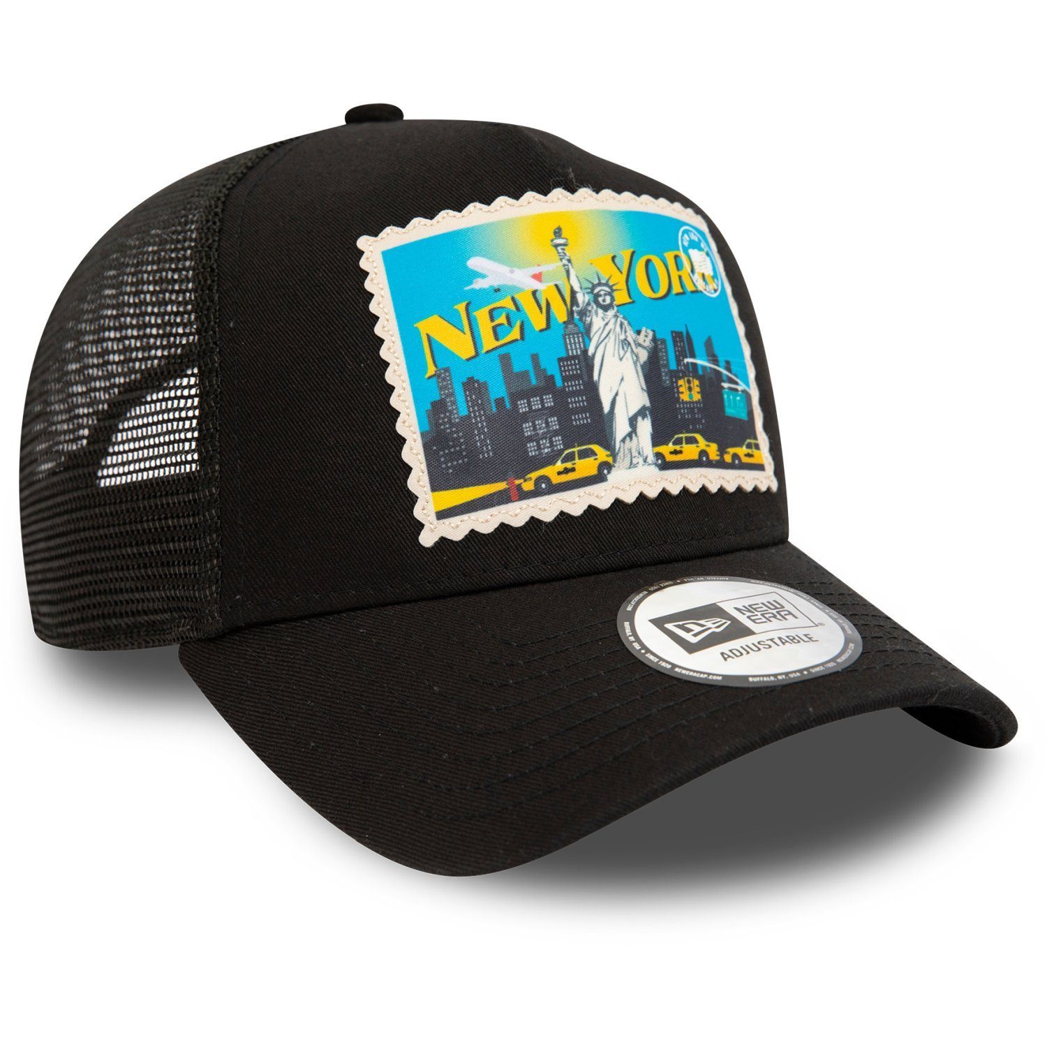 New Era Trucker Cap AFrame Trucker POSTCARD New York