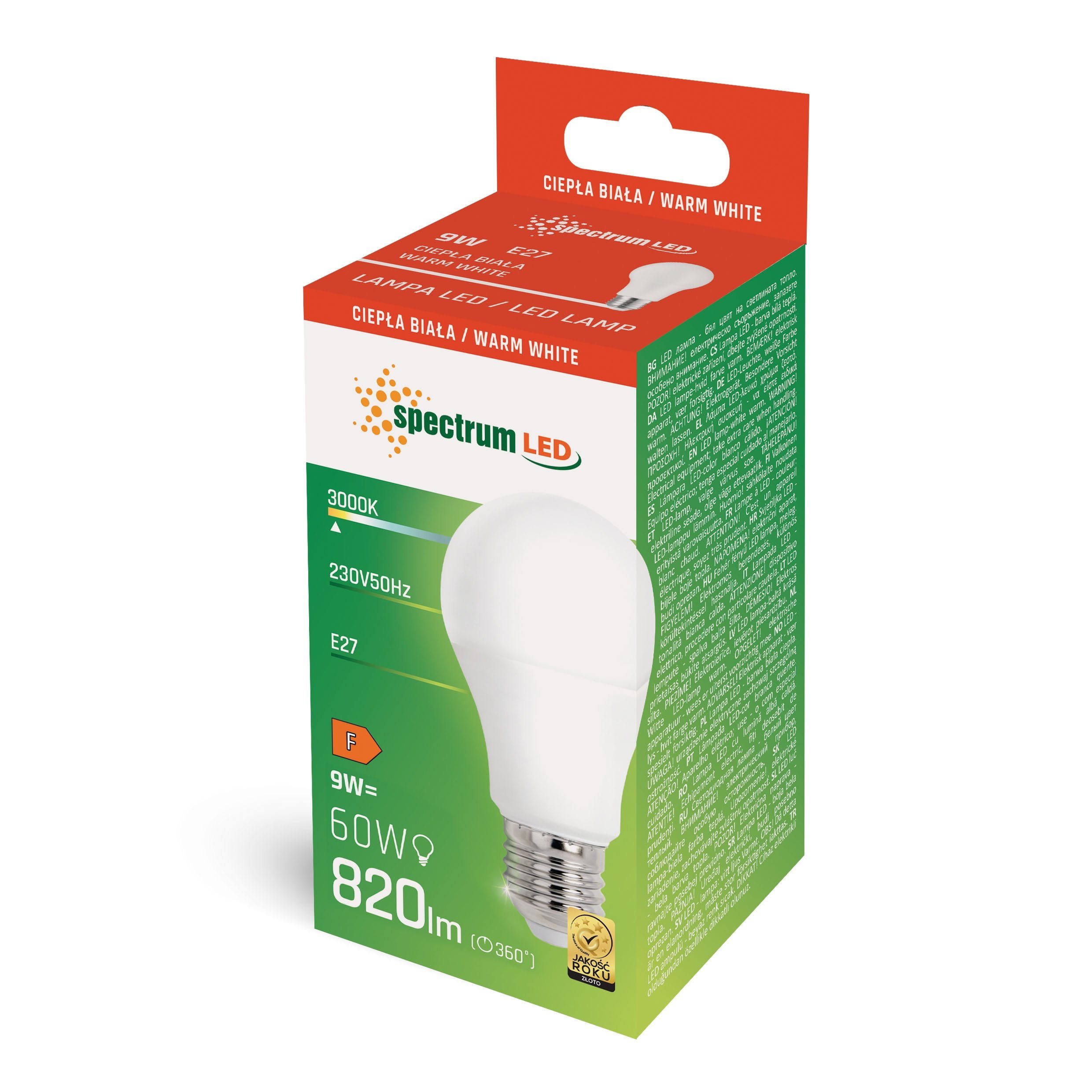 Spectrum LED-Leuchtmittel Spectrum LED E27 A60 günstig online kaufen