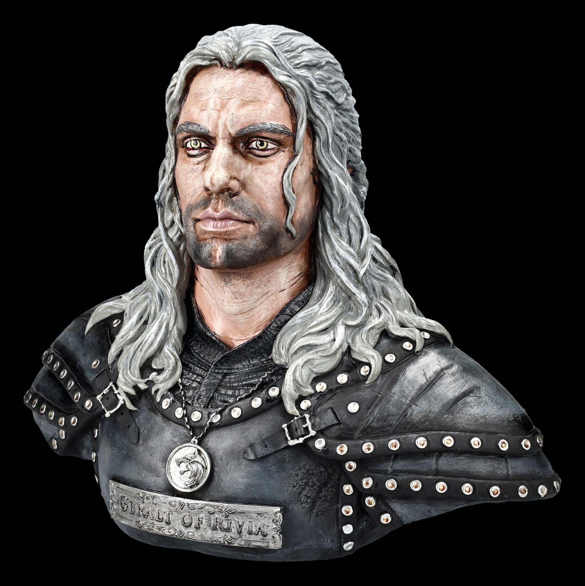 Dekofigur - Shop Merchandise Dekoration Fantasy Witcher Büste - von Geralt GmbH Figuren Rivia The